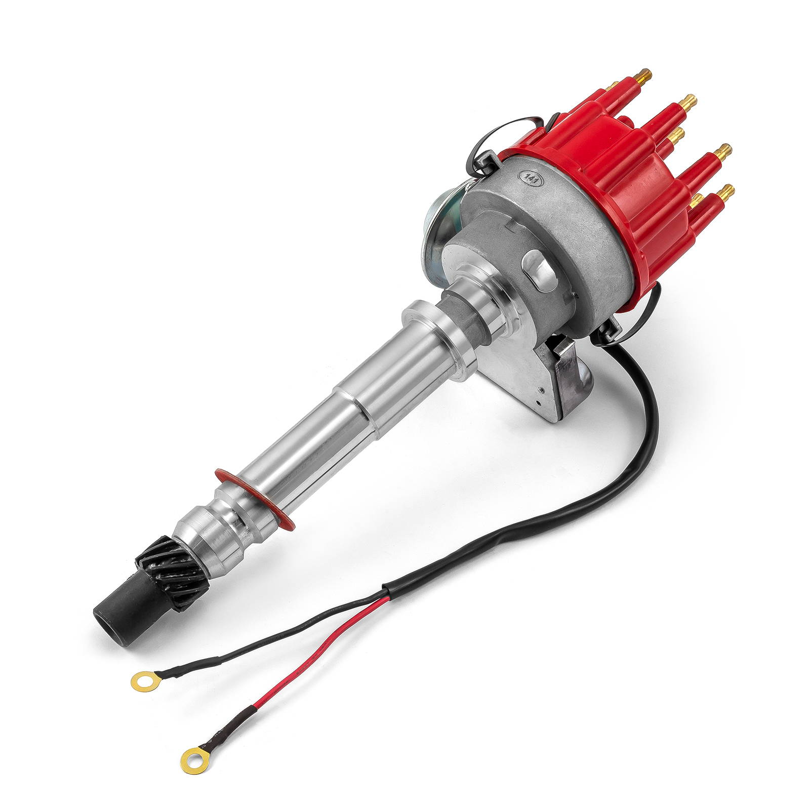 Speedmaster® PCE376.1079.01 Chevy SBC 350 BBC 454 7000 Series Ready to Run Distributor [Red]
