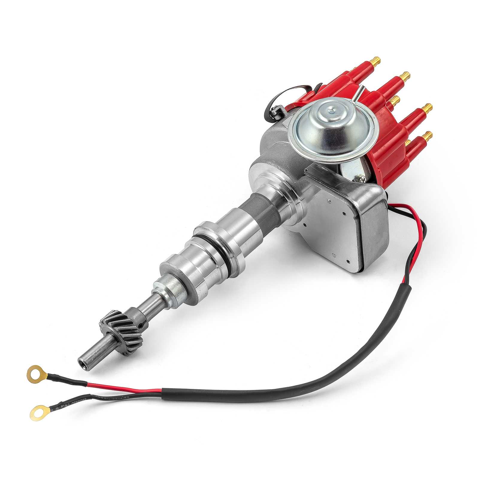 Speedmaster® PCE376.1081.01 Ford SB 289 302 Windsor 7000 Series Ready to Run Distributor [Red]
