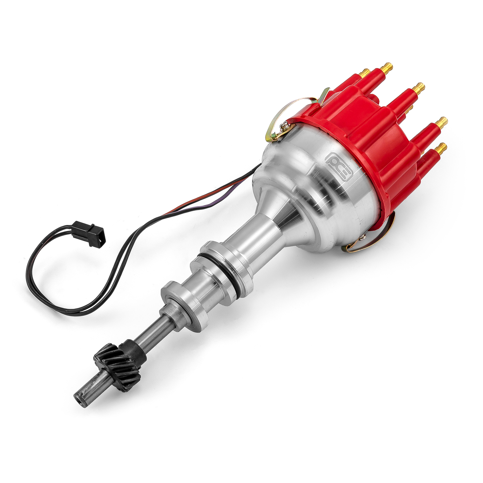 Speedmaster® PCE376.1100.01 Ford 289 302 Windsor 8000 Series Pro Billet Distributor [Red]