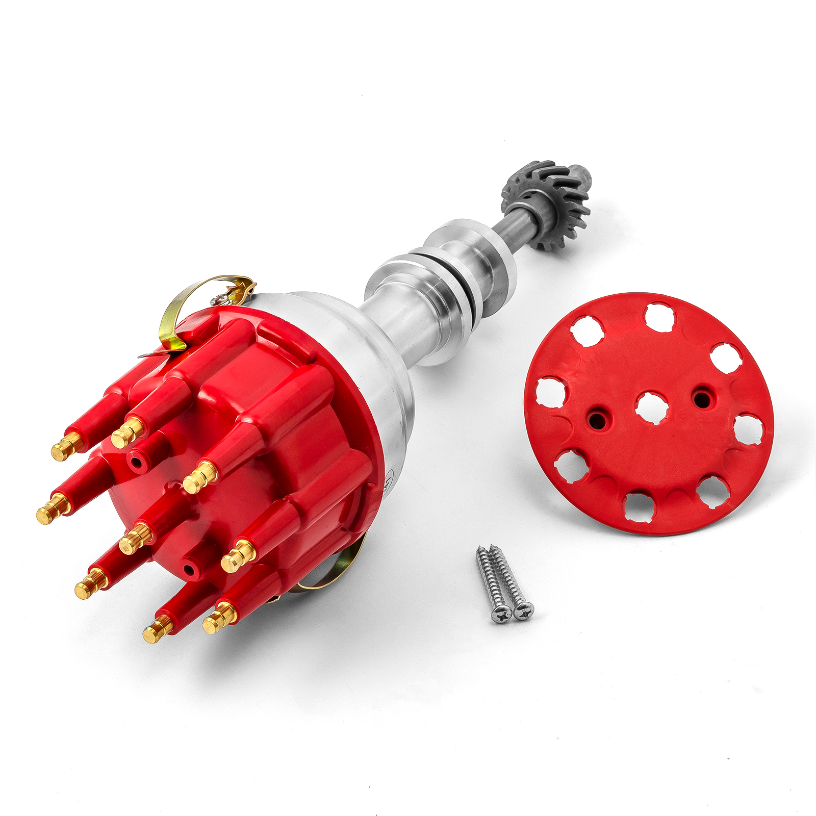 Speedmaster® PCE376.1107.01 Ford 351C Cleveland Early 460 8000 Series Pro Billet Distributor [Red]