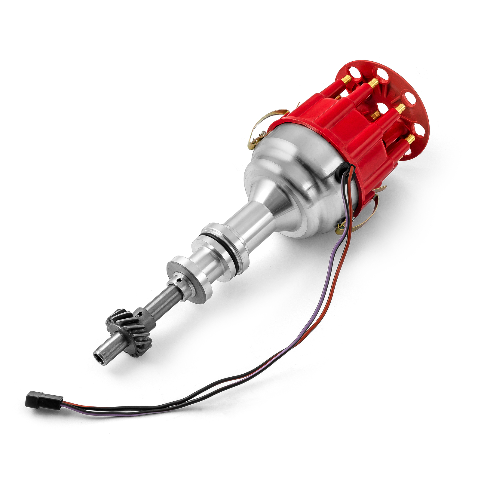 Speedmaster® PCE376.1107.01 Ford 351C Cleveland Early 460 8000 Series Pro Billet Distributor [Red]