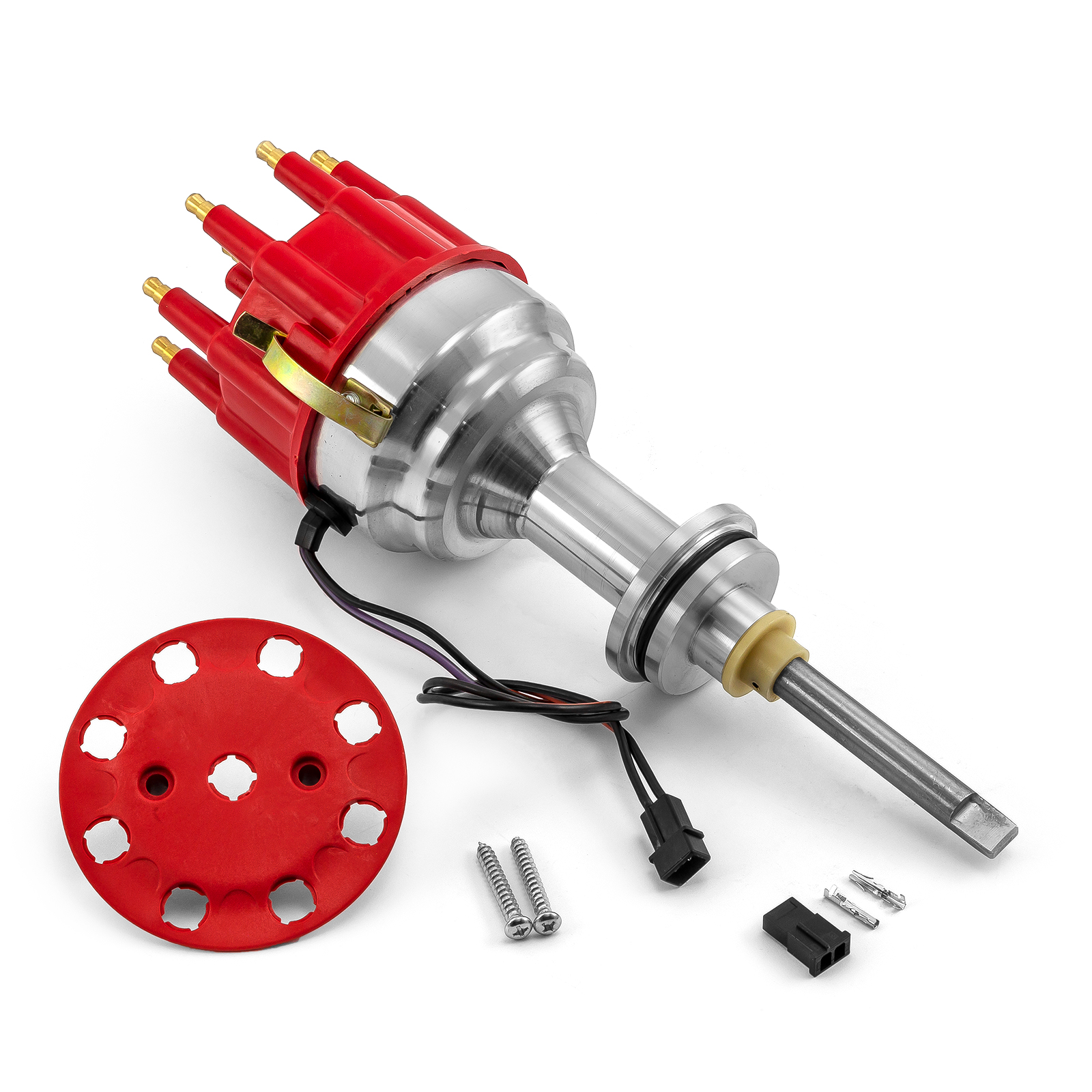 Mopar Chrysler 392 Hemi 8000 Series Pro Billet Distributor [Red]