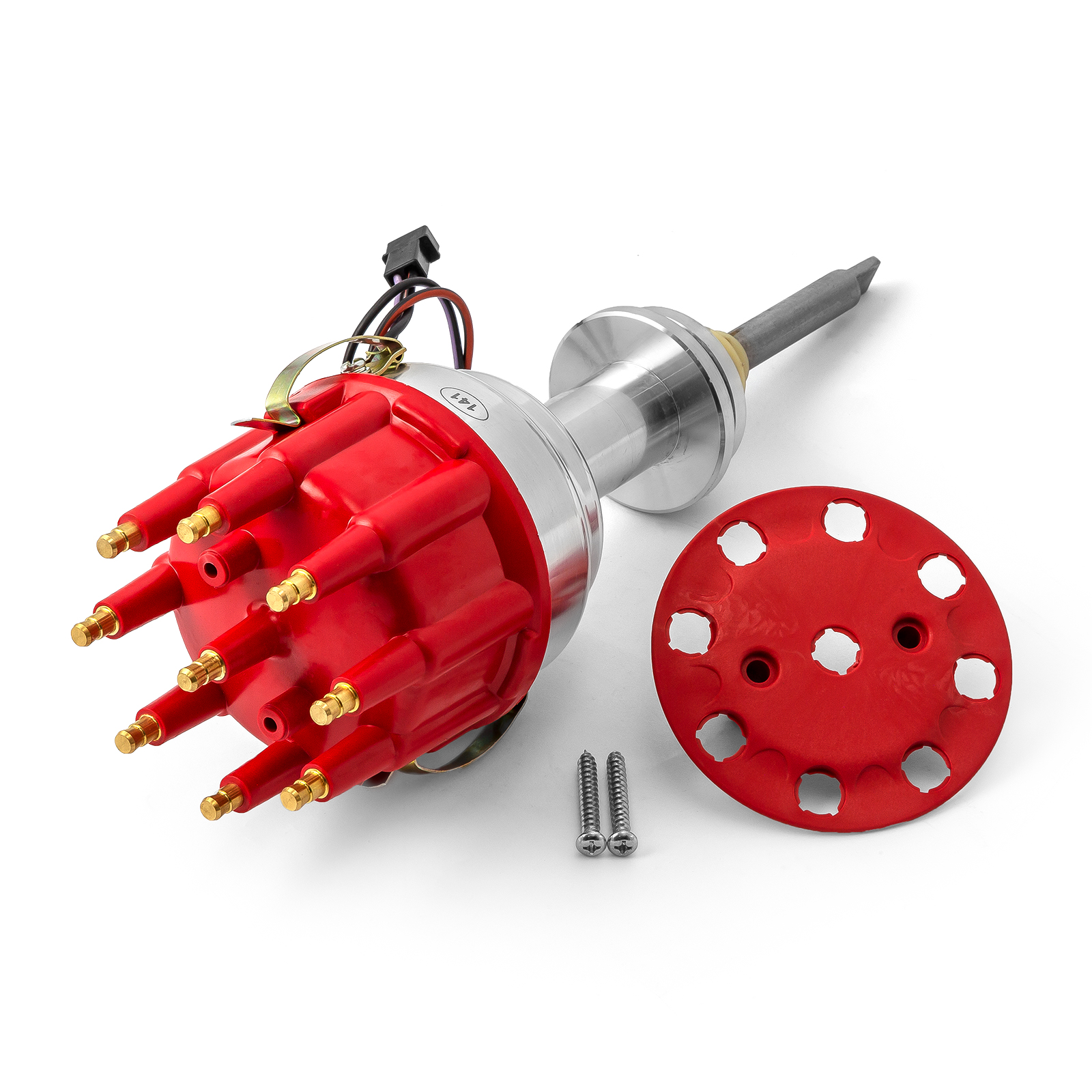 Speedmaster® PCE376.1114.01 Mopar Chrysler SB 318 340 360 8000 Series Pro Billet Distributor [Red]