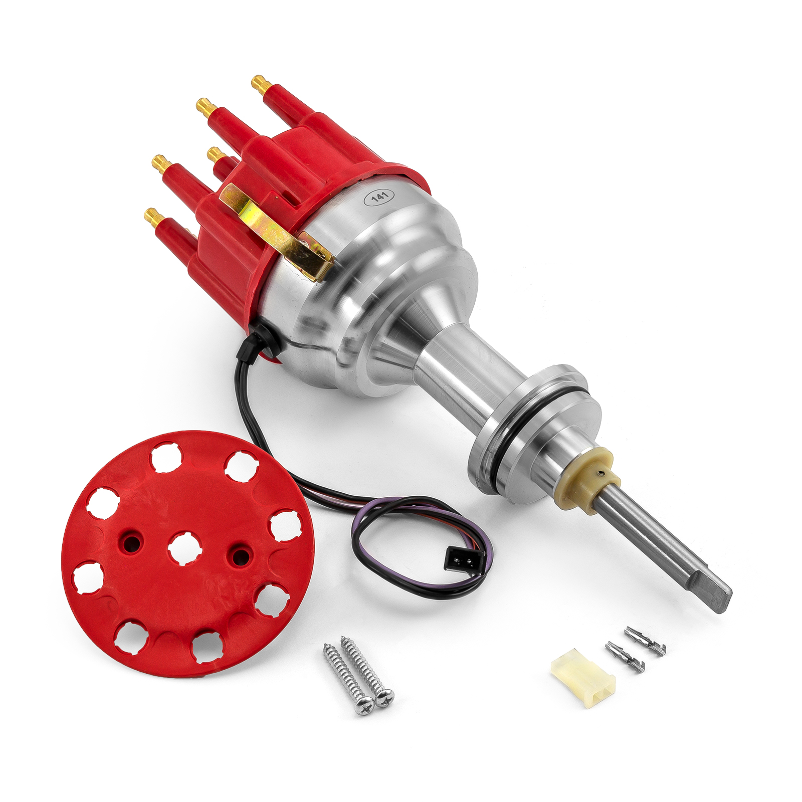 Speedmaster® PCE376.1115.01 Mopar Chrysler BB 440 8000 Series Pro Billet Distributor [Red]
