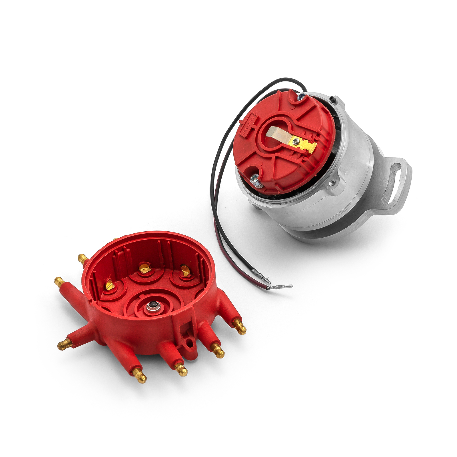 Speedmaster® PCE376.1142.02 Ford Flathead 2 Bolt 239 1939-1948 8000 Series Pro Billet Distributor [Red]