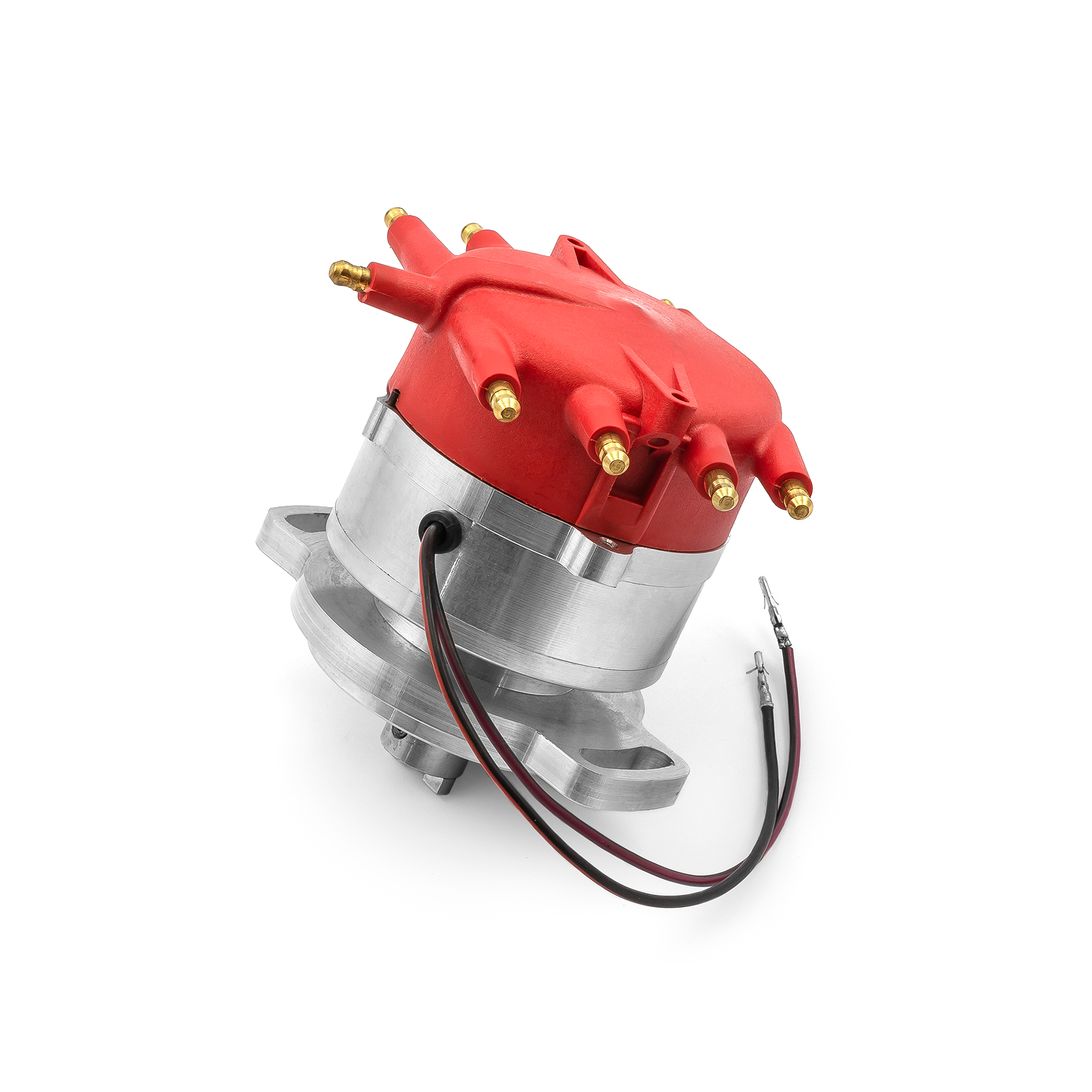 Speedmaster® PCE376.1142.02 Ford Flathead 2 Bolt 239 1939-1948 8000 Series Pro Billet Distributor [Red]