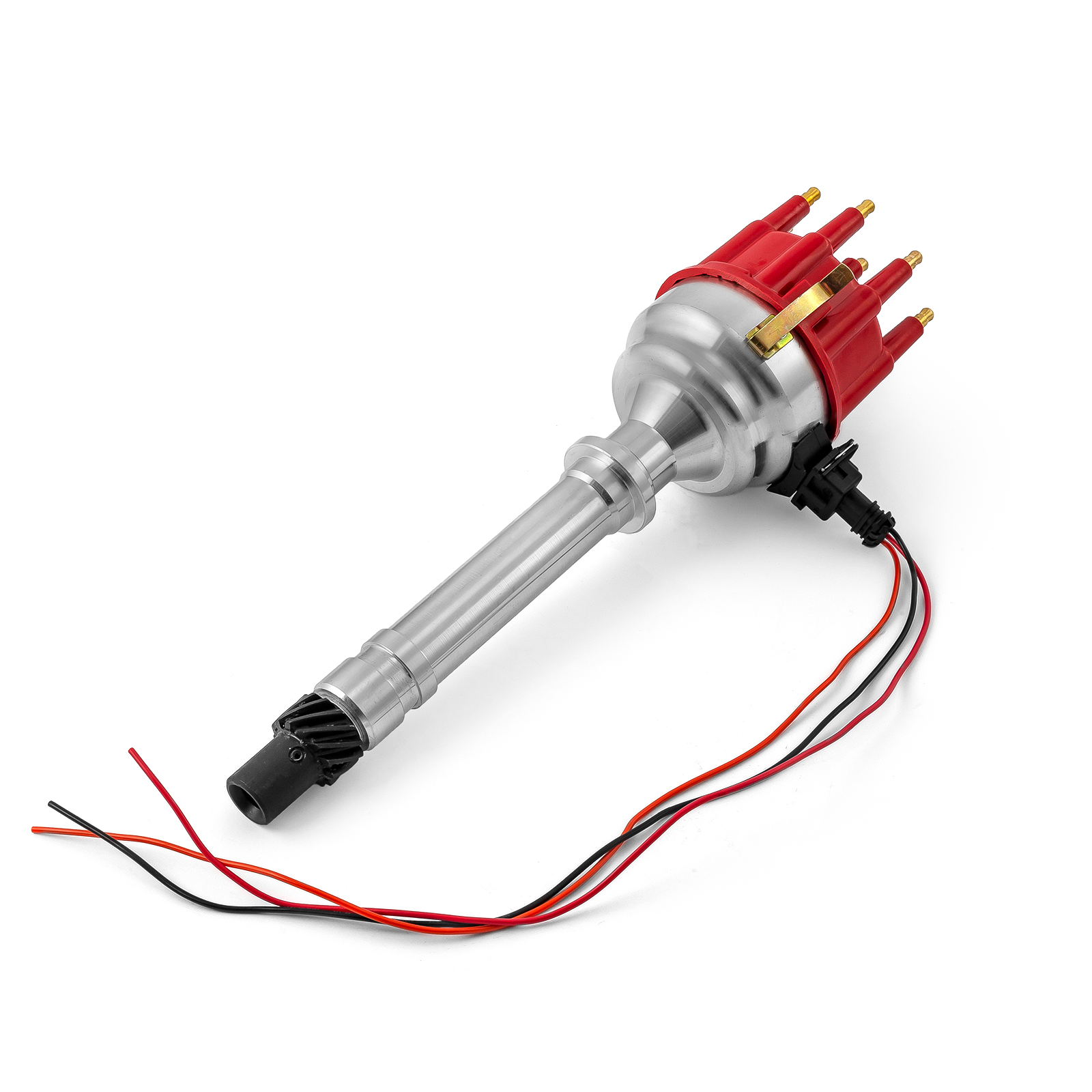 Speedmaster® PCE376.1218.01 Chevy SBC 350 BBC 454 8020 Series Pro Billet Ready to Run Distributor [Red]