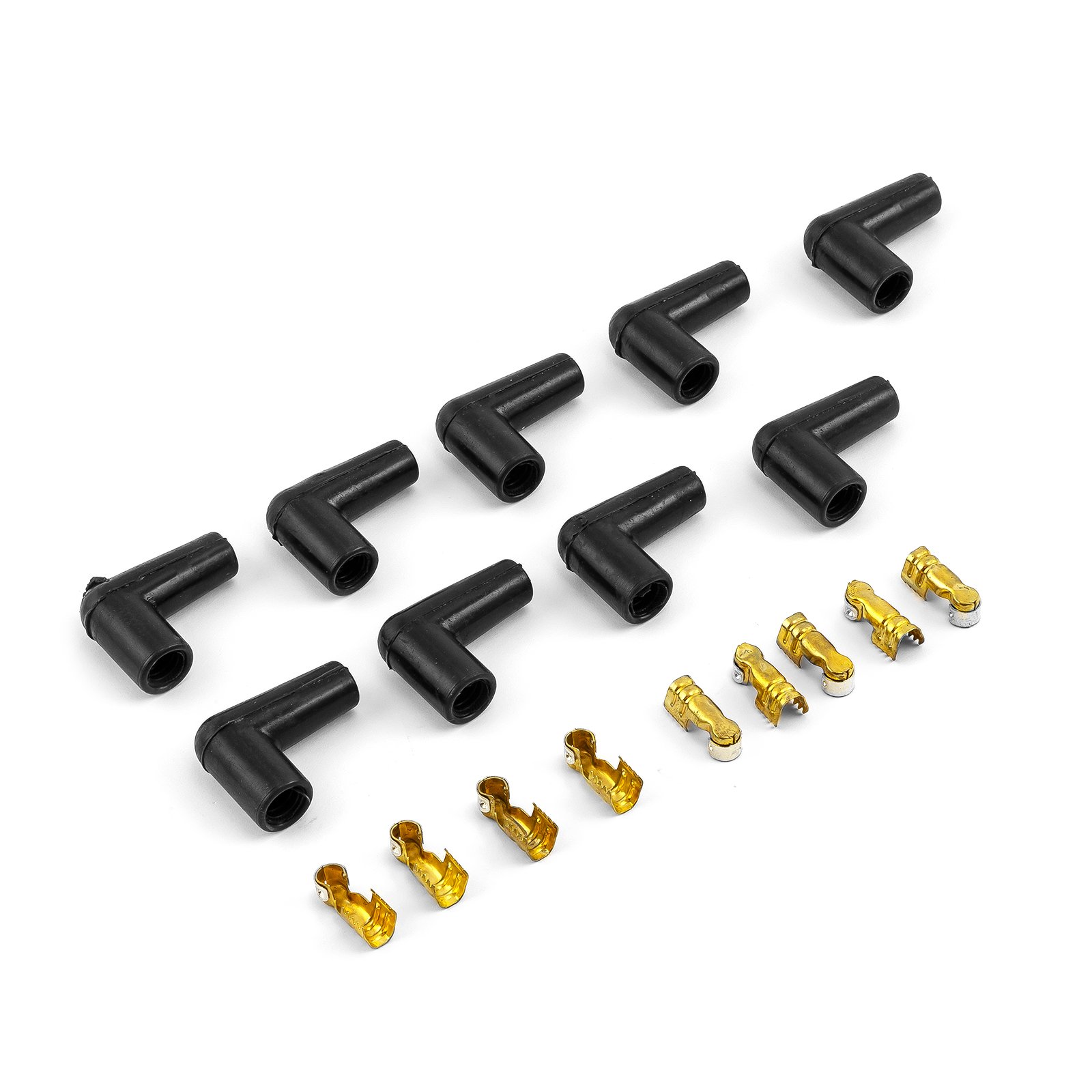 Speedmaster® PCE389.1001 Universal Spark Plug Wire HEI 90 Degree Boot and Terminal Kit Only