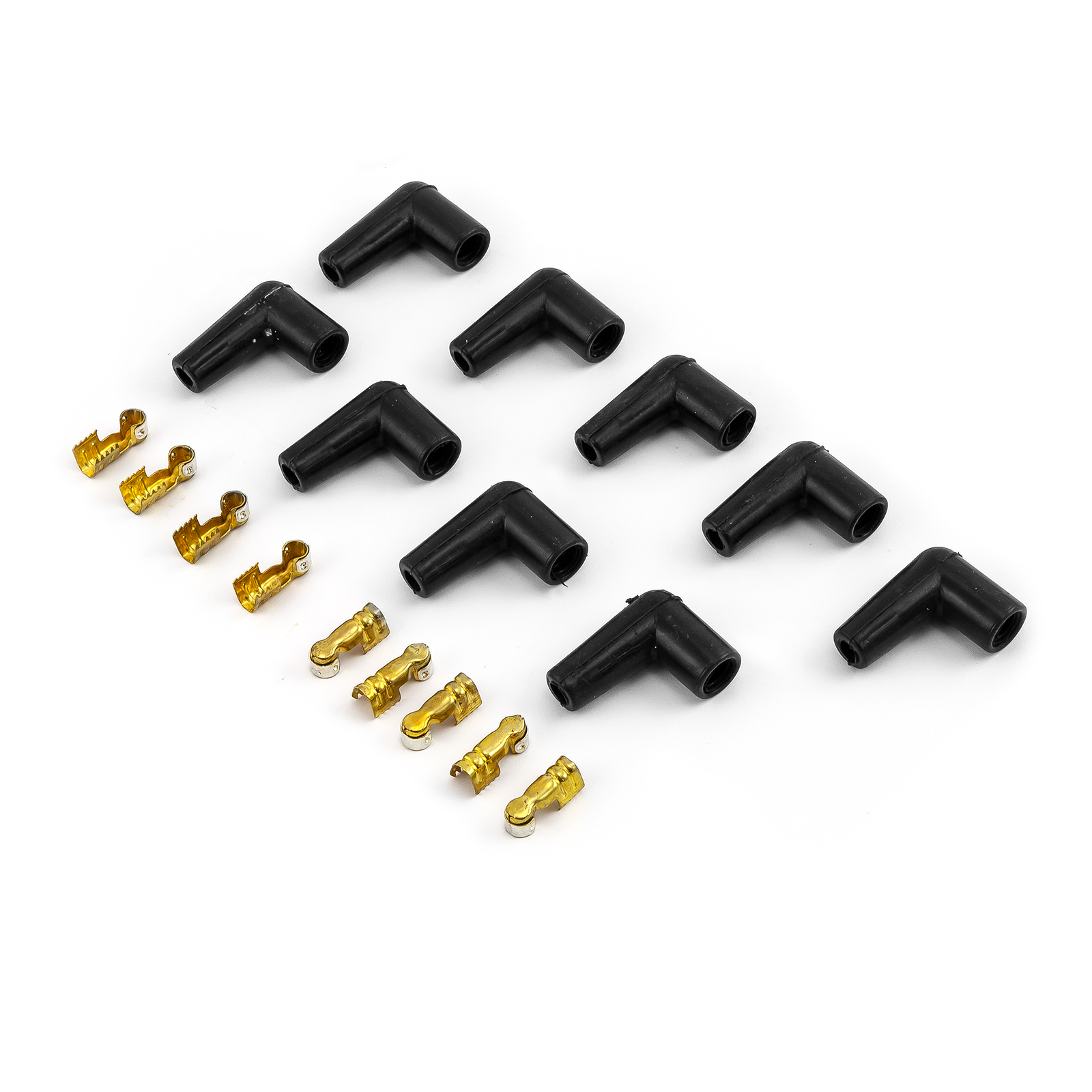 Speedmaster® PCE389.1001 Universal Spark Plug Wire HEI 90 Degree Boot and Terminal Kit Only