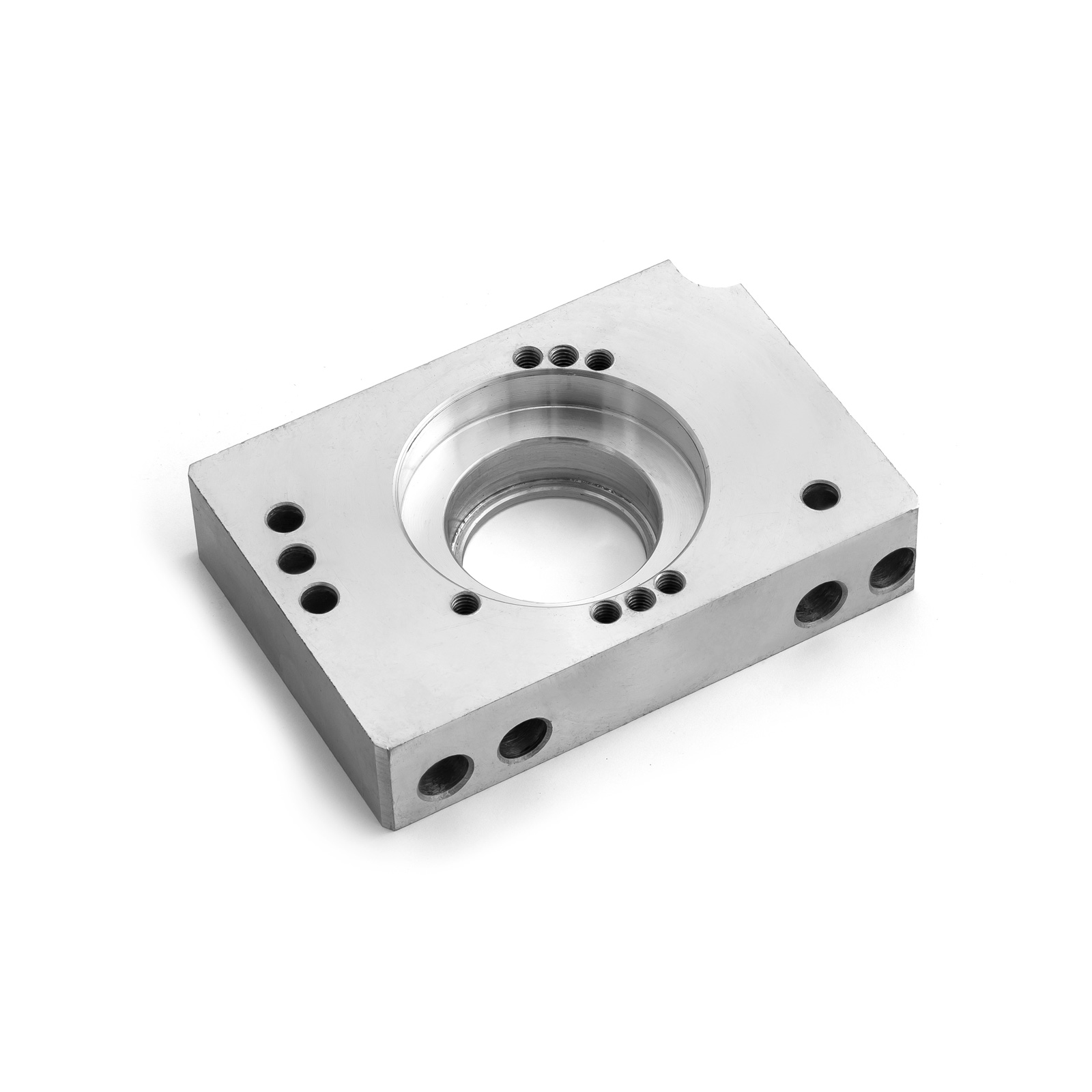 Speedmaster® PCE392.1005 Chevy SBC 350 BBC 454 Billet Aluminum Starter End Plate 10" & 11"