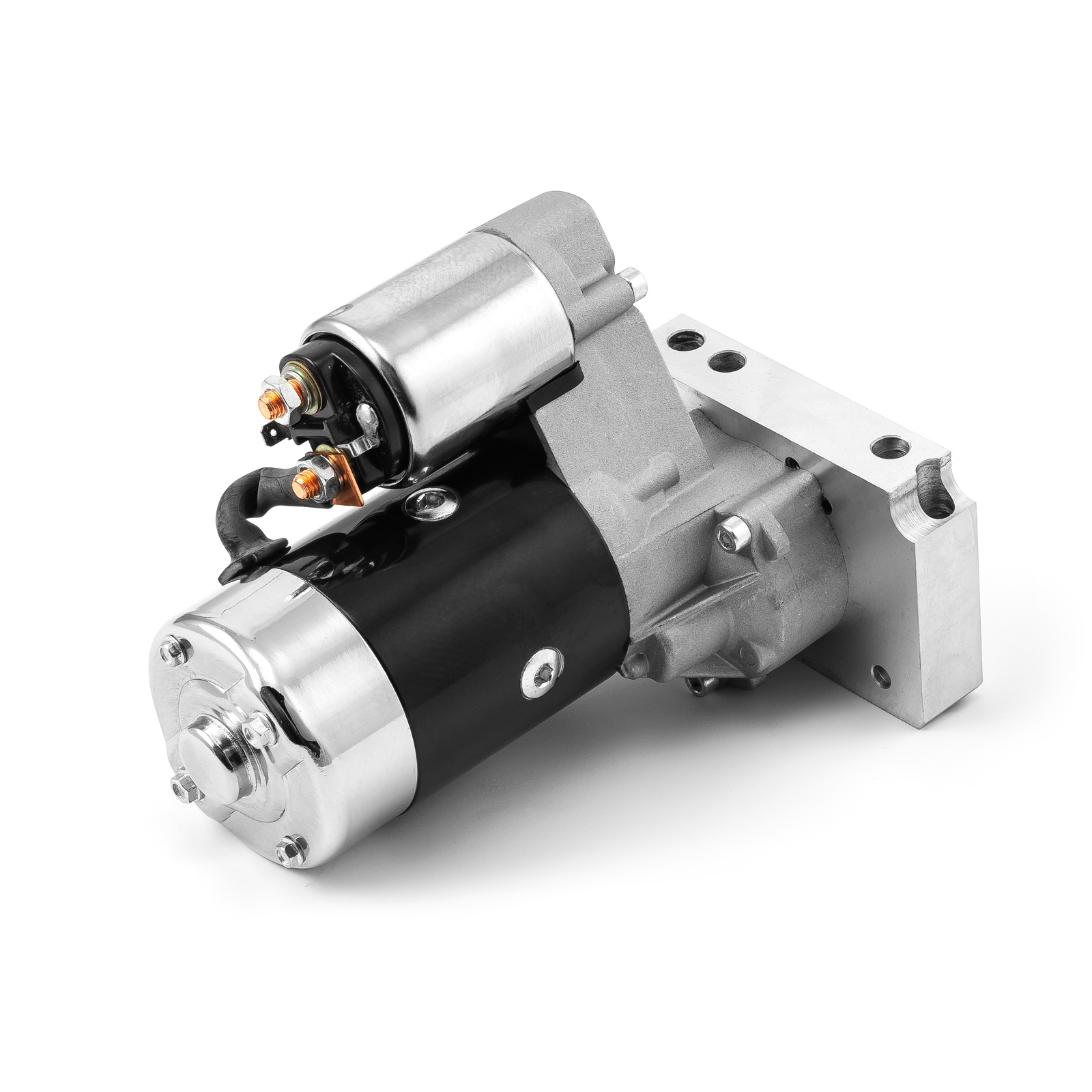 Speedmaster® PCE393.1020.03 Chevy SBC 350 BBC 454 10" 153T 11" 168T Mini High-Torque 4Hp Starter [Black]