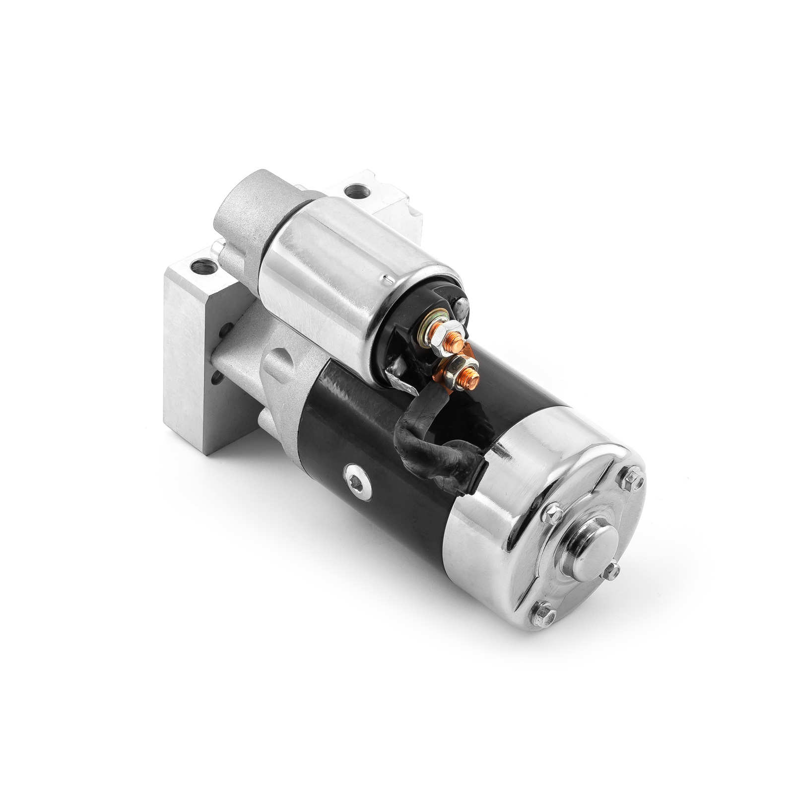 Speedmaster® PCE393.1020.03 Chevy SBC 350 BBC 454 10" 153T 11" 168T Mini High-Torque 4Hp Starter [Black]