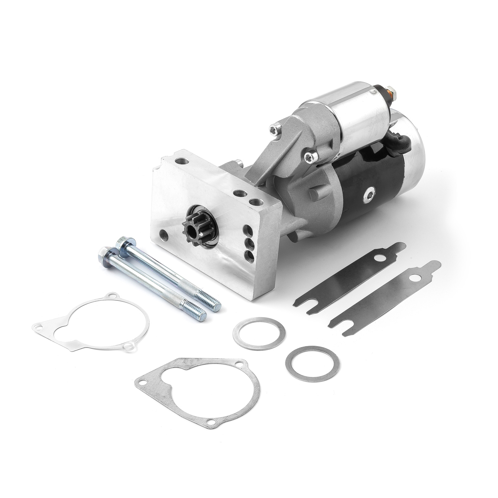 Speedmaster® PCE393.1020.03 Chevy SBC 350 BBC 454 10" 153T 11" 168T Mini High-Torque 4Hp Starter [Black]