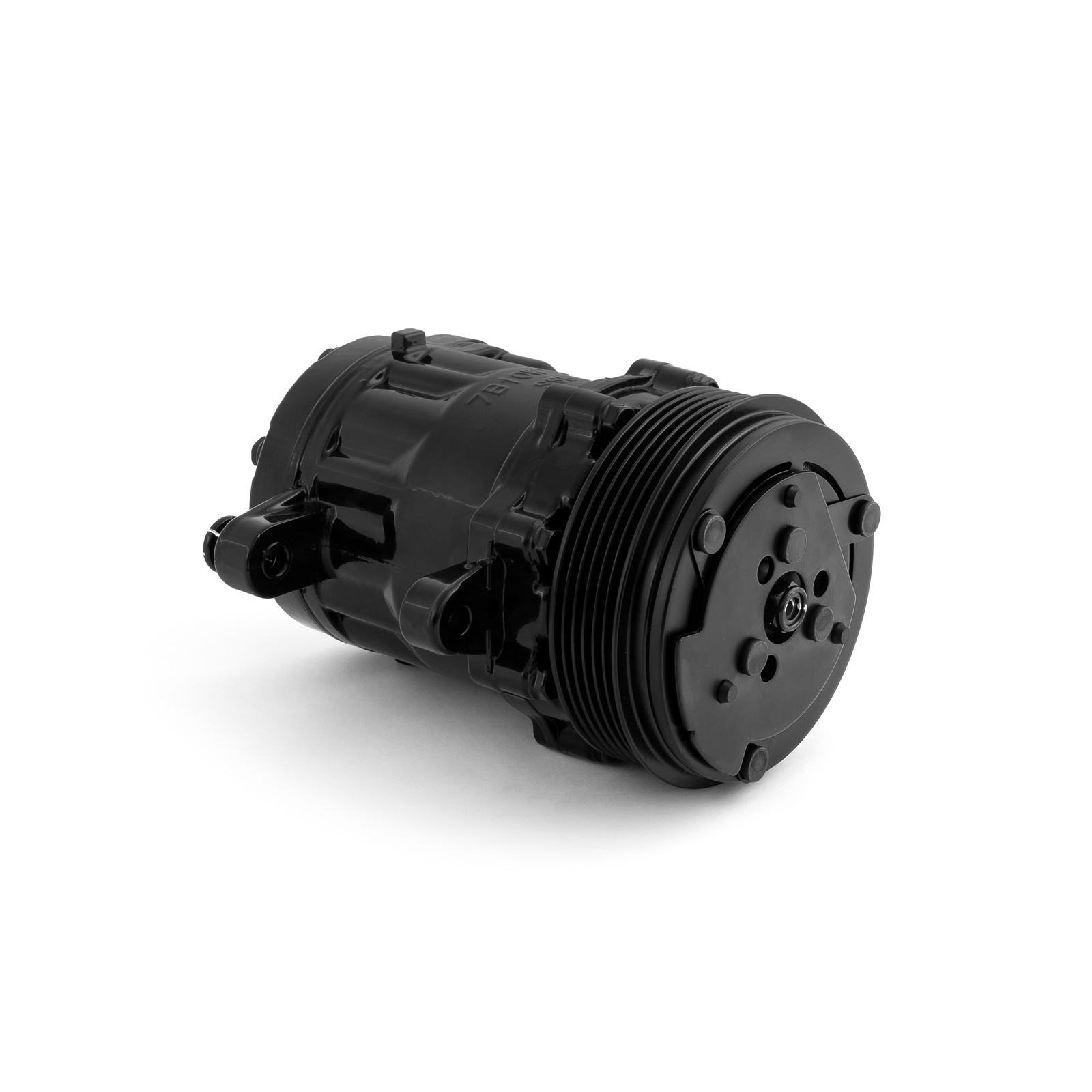 Speedmaster® PCE413.1004.02 Serpentine Belt Sanden Style 7176 Small Body Black AC Air Compressor