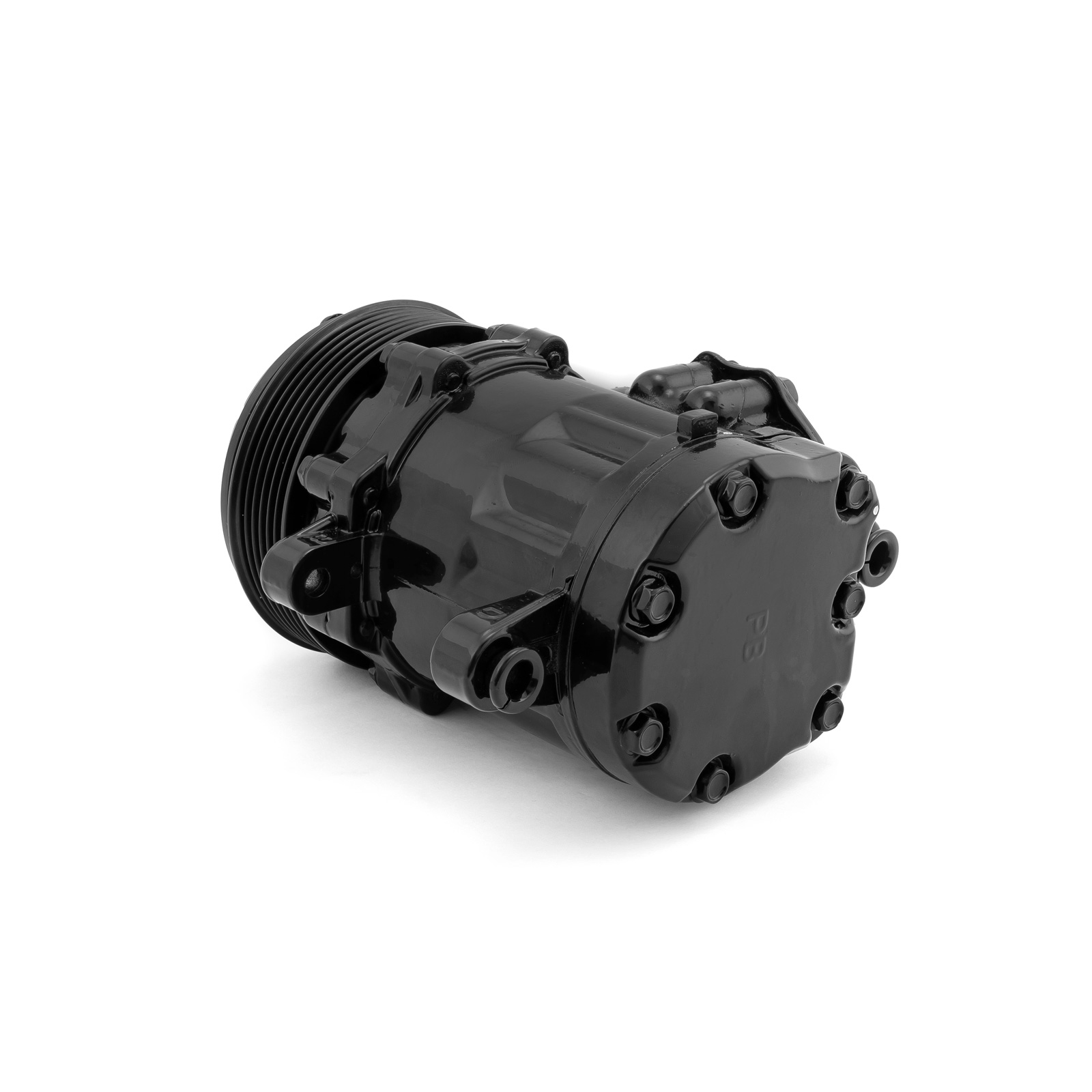 Speedmaster® PCE413.1004.02 Serpentine Belt Sanden Style 7176 Small Body Black AC Air Compressor