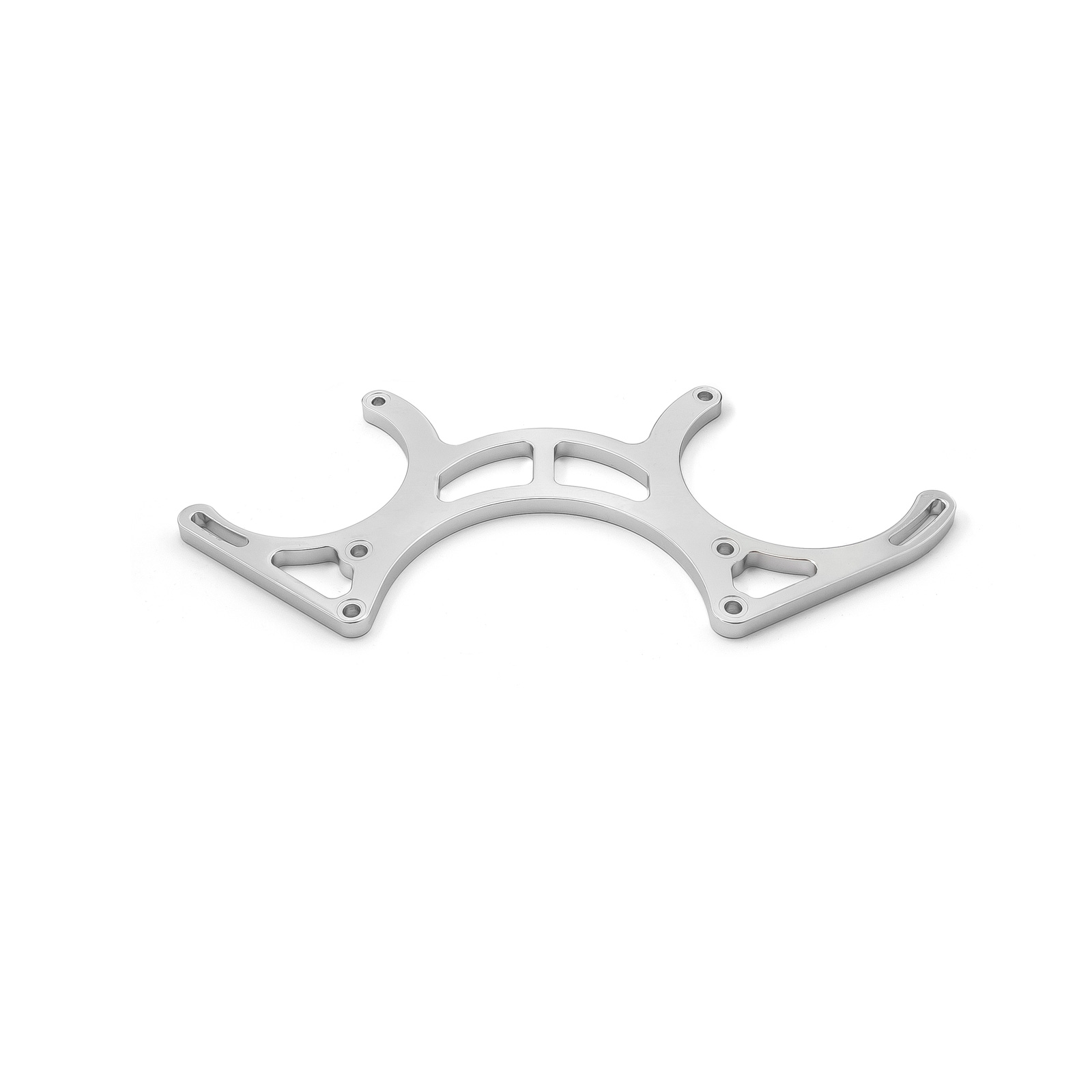 Speedmaster® PCE415.1021.01 Chevy SBC 350 Aluminum Complete Serpentine Engine Pulley Kit - Polished