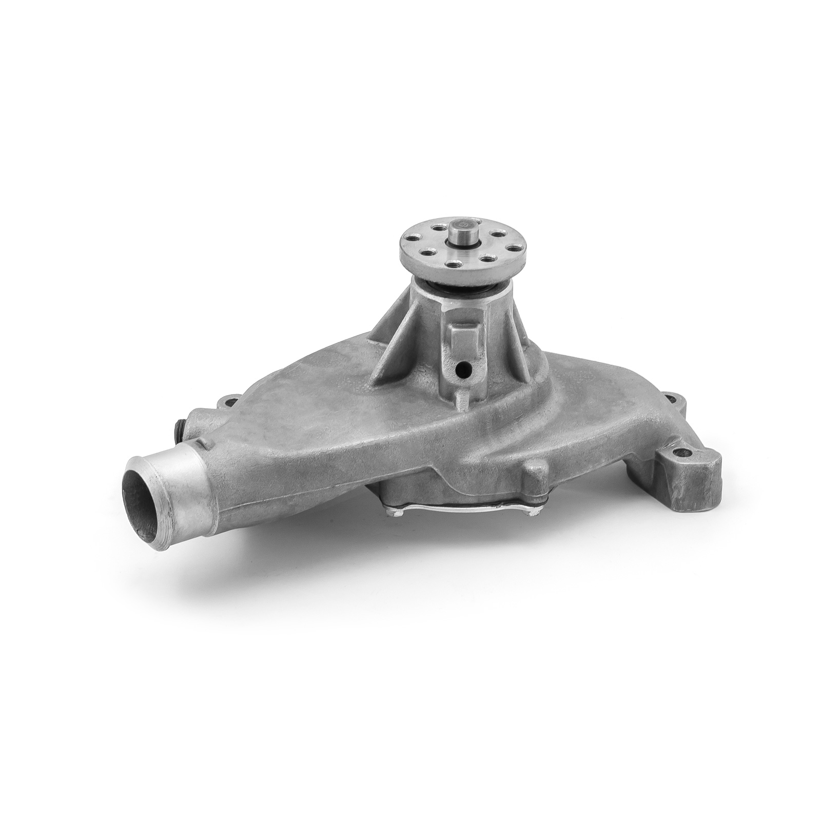 Speedmaster® PCE415.1023 Chevy BBC 454 Polished Aluminum Serpentine Engine Pulley & Short Water Pump Kit