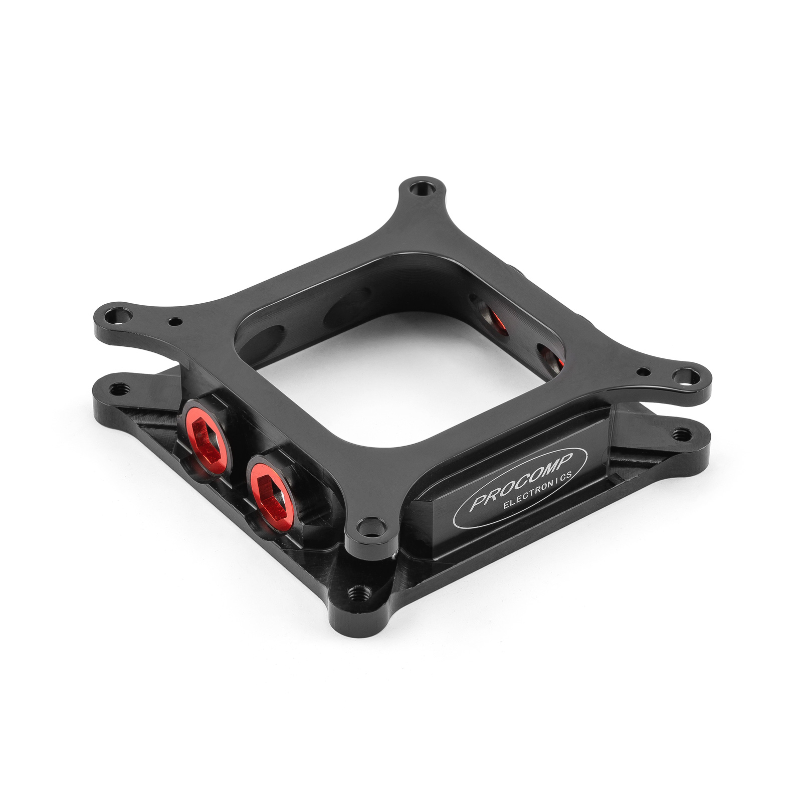 Speedmaster® PCE474.1001 Aluminum 4150 to 4500 CNC Machined Carburetor Spacer w/ Bust Pannels