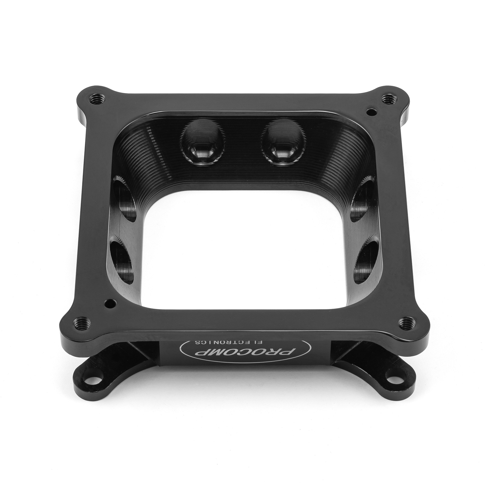 Speedmaster® PCE474.1001 Aluminum 4150 to 4500 CNC Machined Carburetor Spacer w/ Bust Pannels