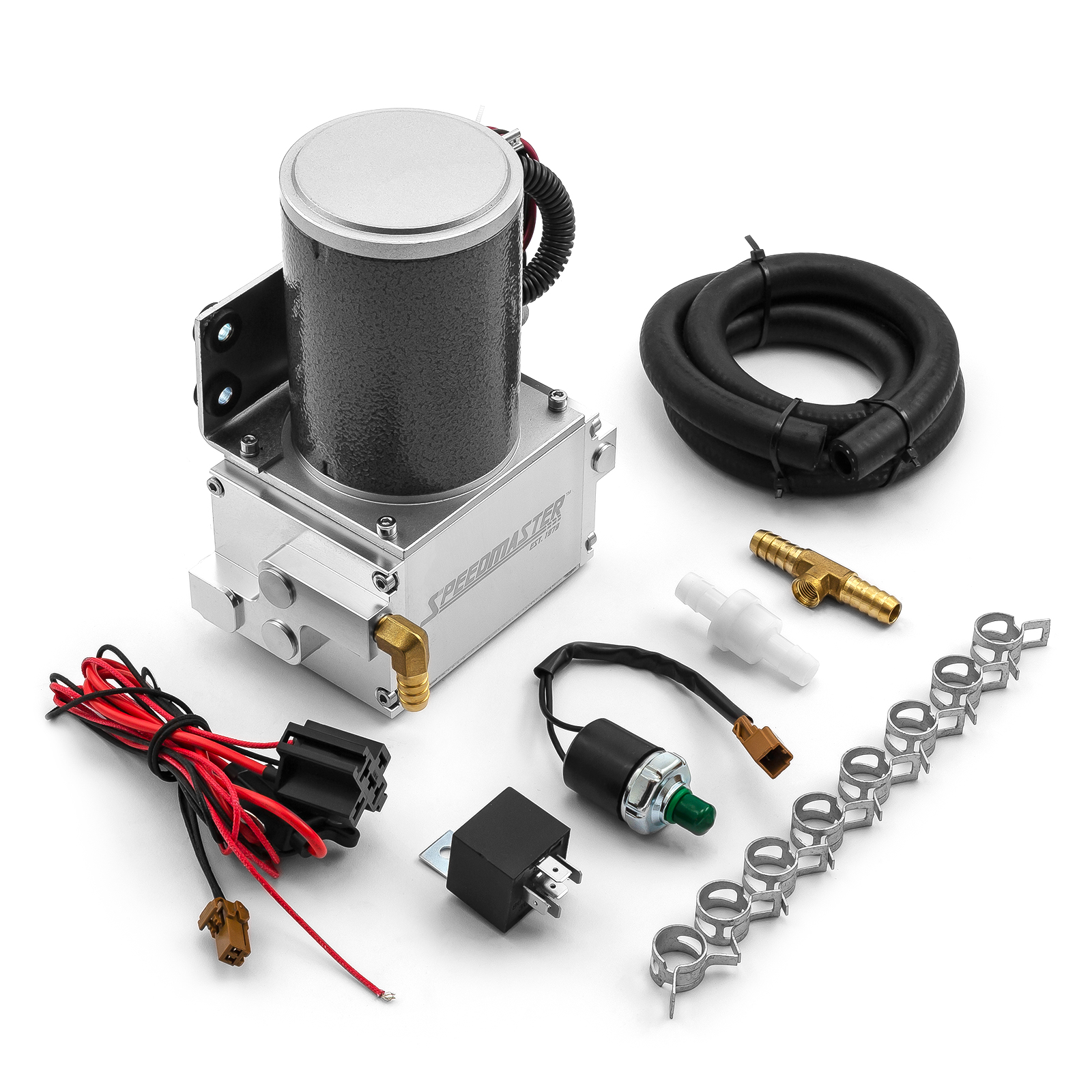 Speedmaster® PCE490.1005.01 Universal Power Brake Booster 12V Electric Vacuum Pump Kit