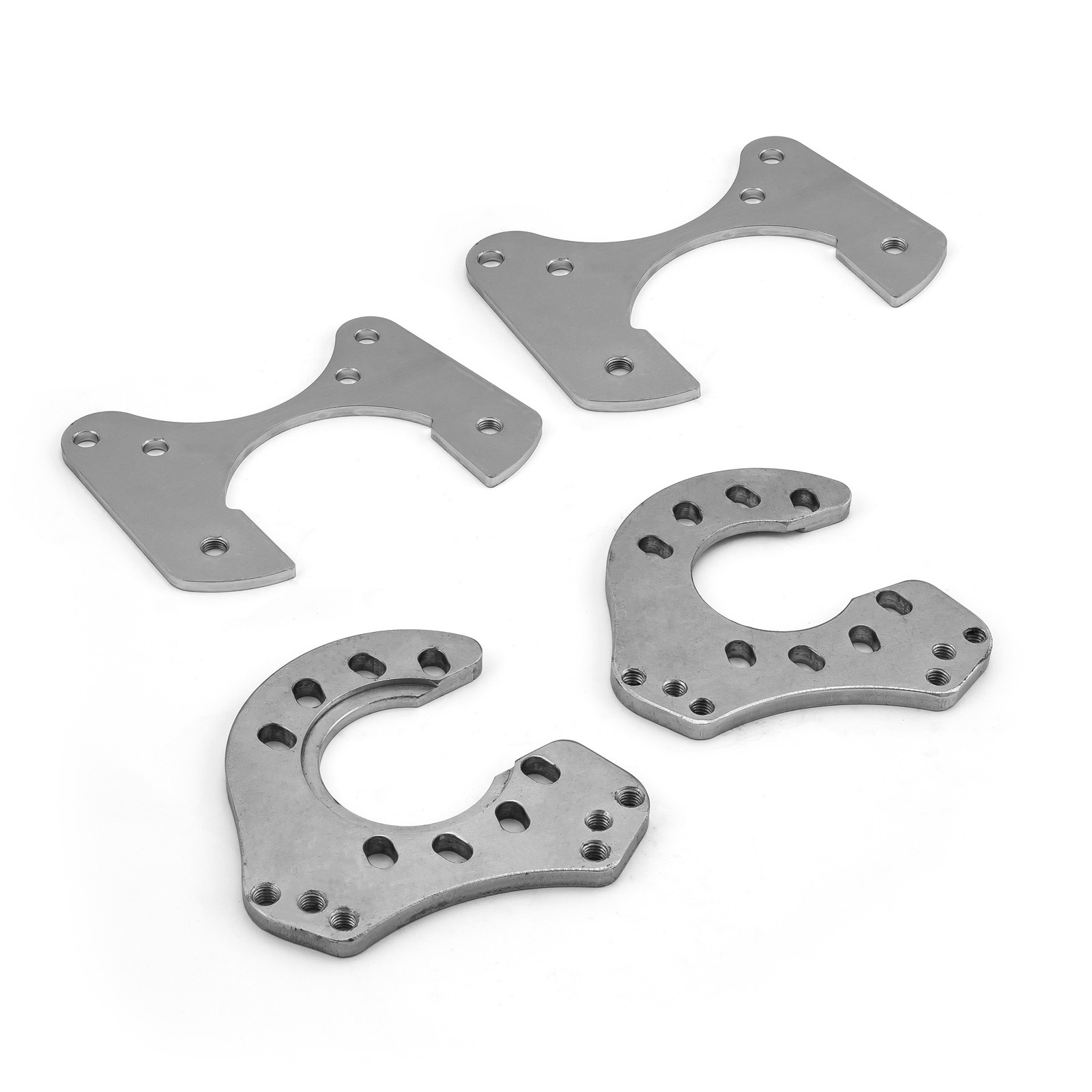 Ford 9" Large Housing End to GM 5" Caliper Brake Mounting Adapter Bracket Kit
