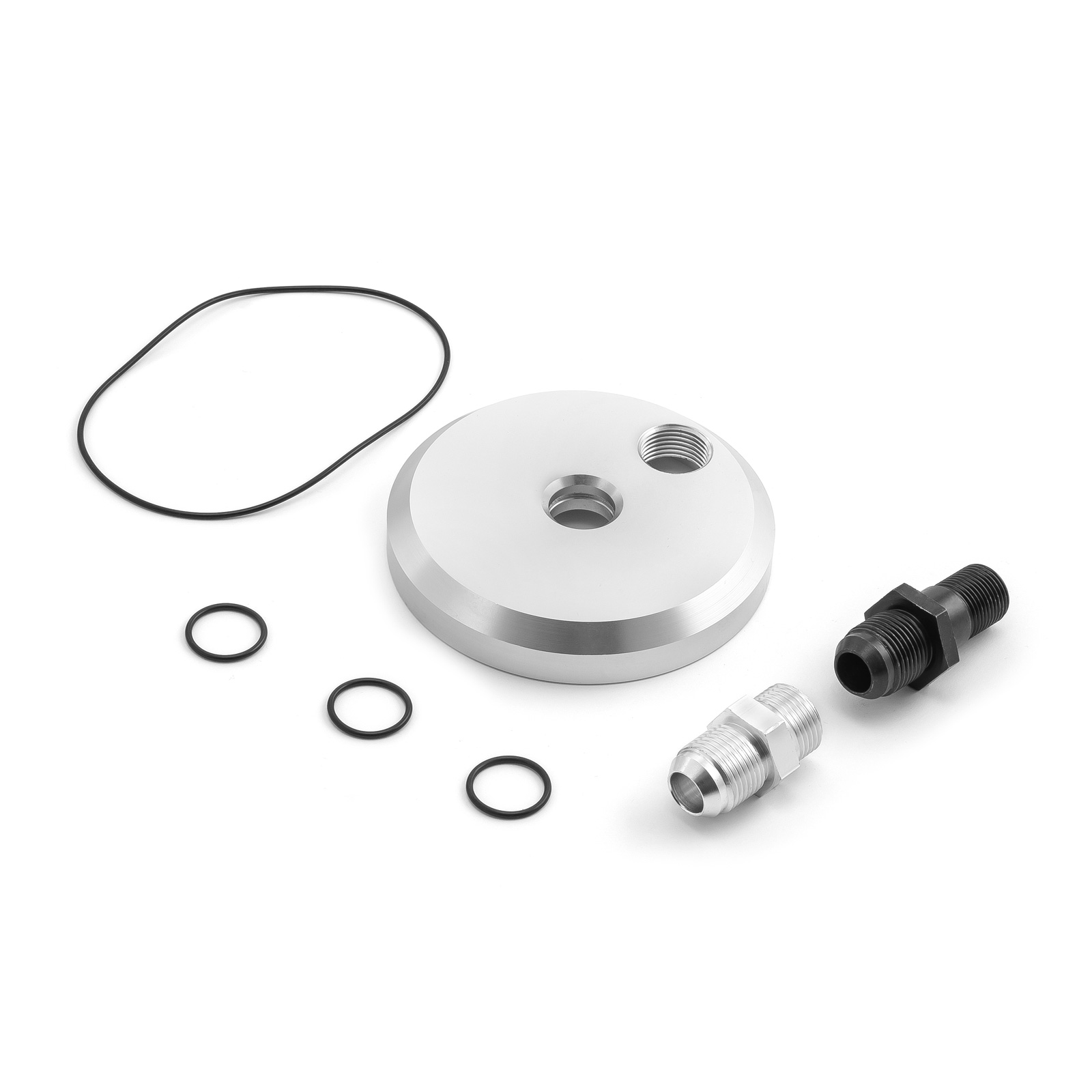 Speedmaster® PCE507.1004 Mopar Chrysler 273 318 340 360 OEM Oil Filter Remote Plate Billet Aluminum