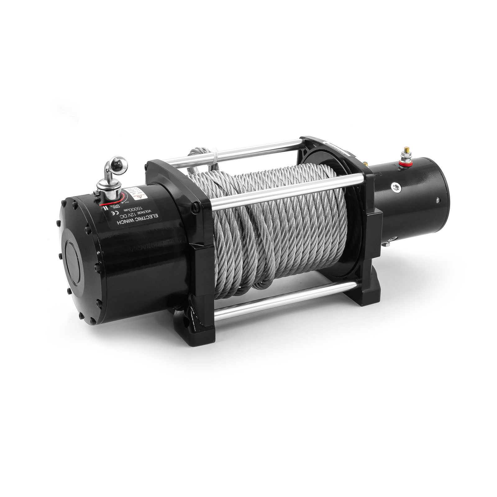 Speedmaster® PCE553.1006 15000lbs / 6803kgs 12V Electric 4wd Winch Kit w/ Wireless Remote Control