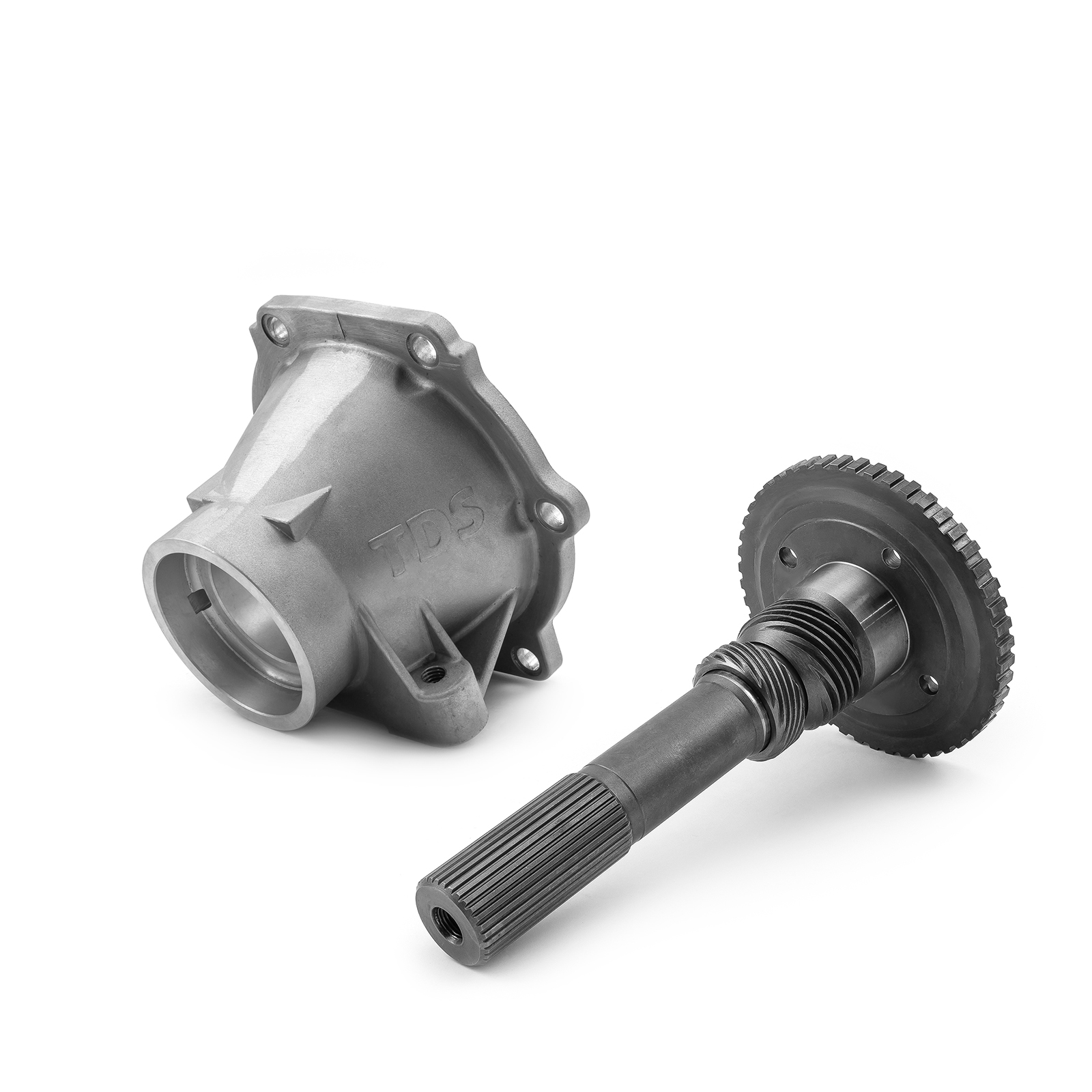 Speedmaster® PCE598.1006.04 Turbo 400 TH400 Standard Length Output Shaft and Tail Housing Combo