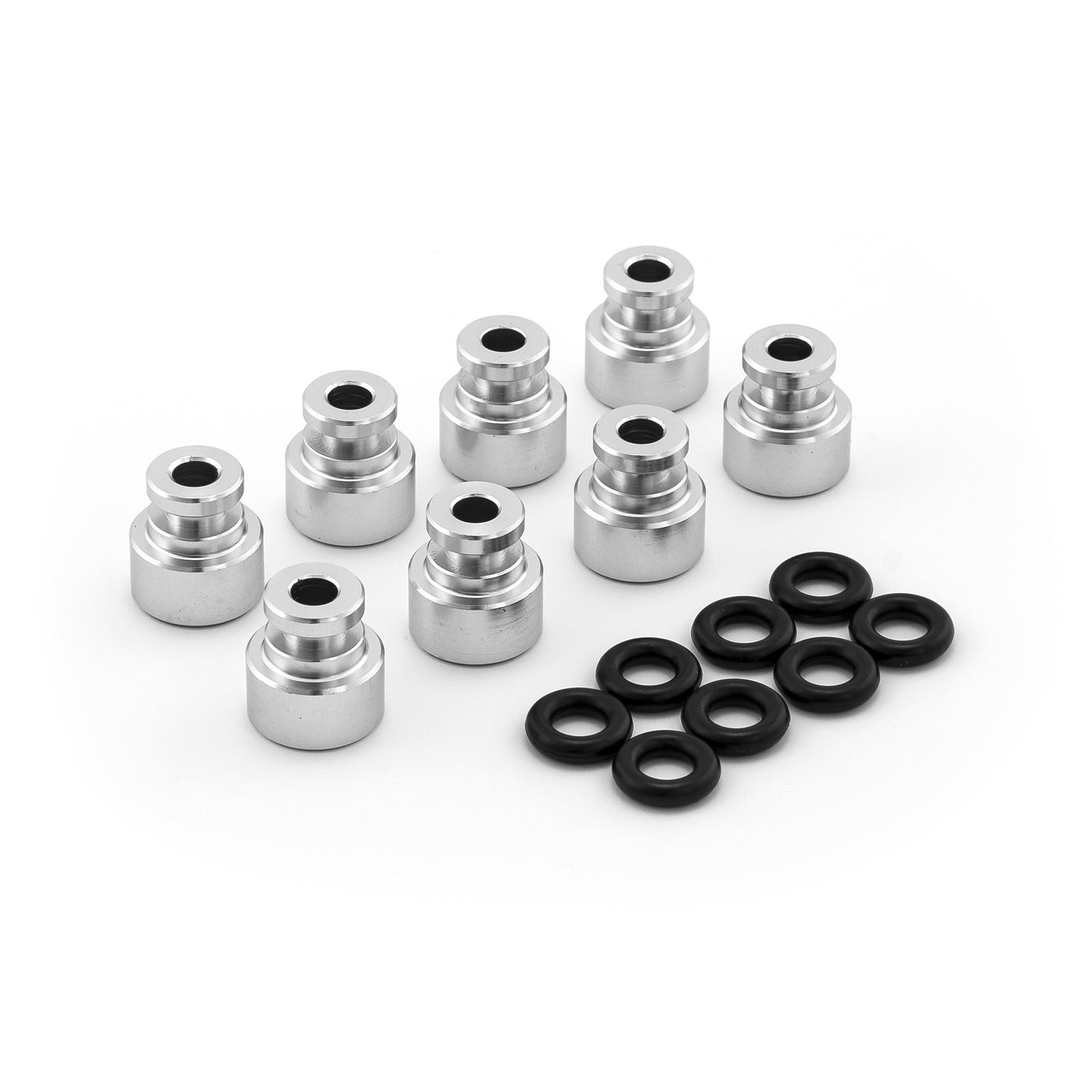 Fuel Injector 0.400" Billet Aluminum Extension Spacer Set [LS3 to LS1 Truck]
