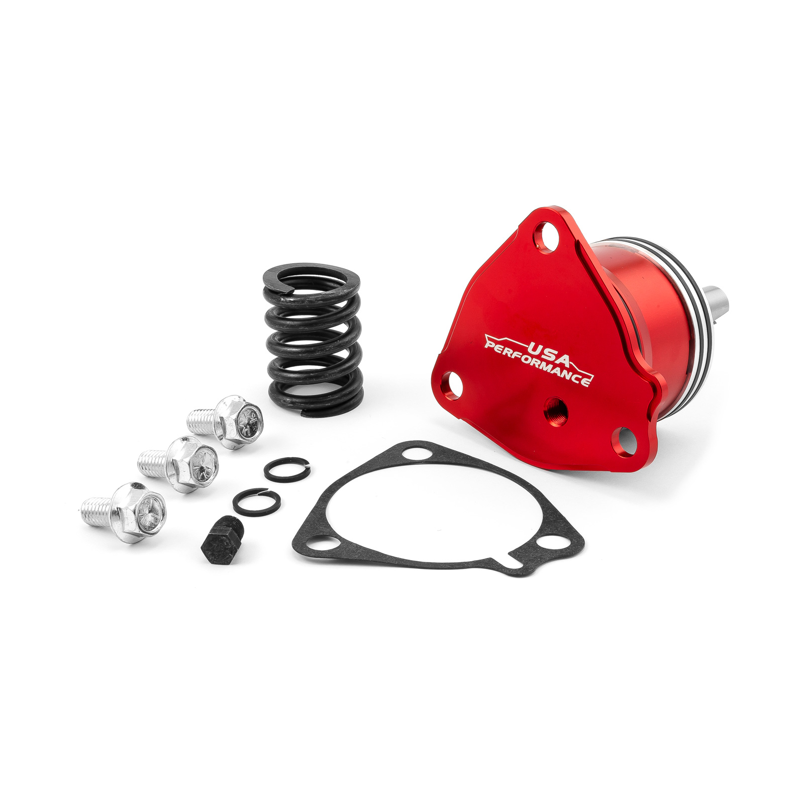 Speedmaster® PCE610.1002.01 GM Powerglide Automatic Transmission Billet 1st Gear Servo Piston Kit [Red]