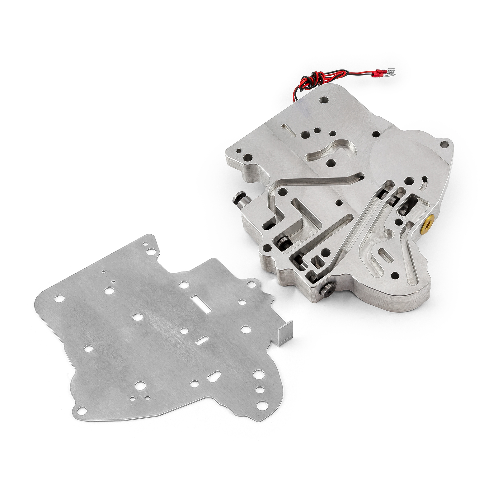 Speedmaster® PCE634.1008.01 GM TH400 Transmission Billet Aluminum Full Manual 2-Speed Valve Body - Silver