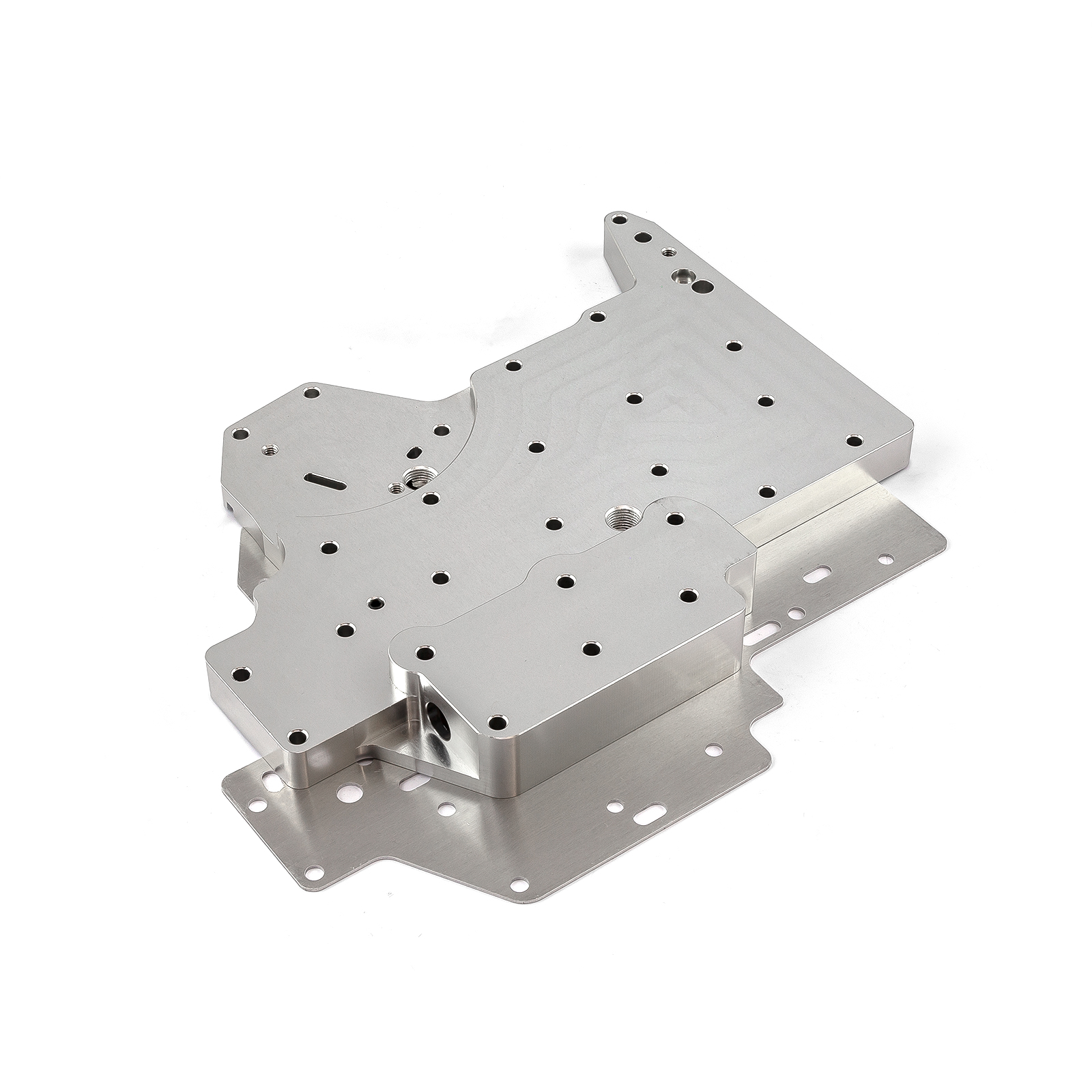 Speedmaster® PCE634.1009.01 GM 4L80 Transmission Billet Aluminum Full Manual Valve Body - Silver