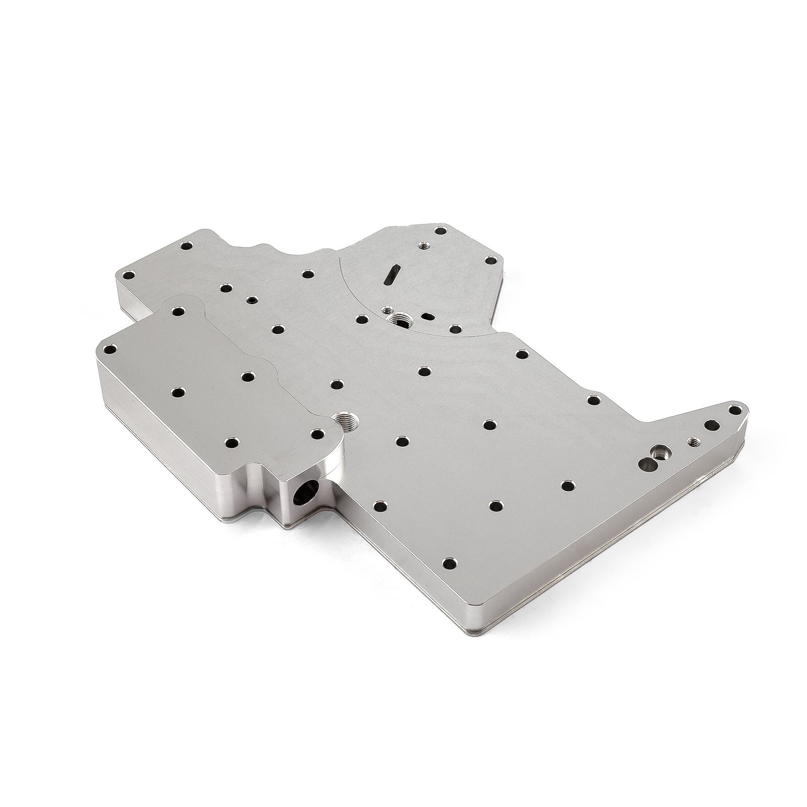 Speedmaster® PCE634.1009.01 GM 4L80 Transmission Billet Aluminum Full Manual Valve Body - Silver