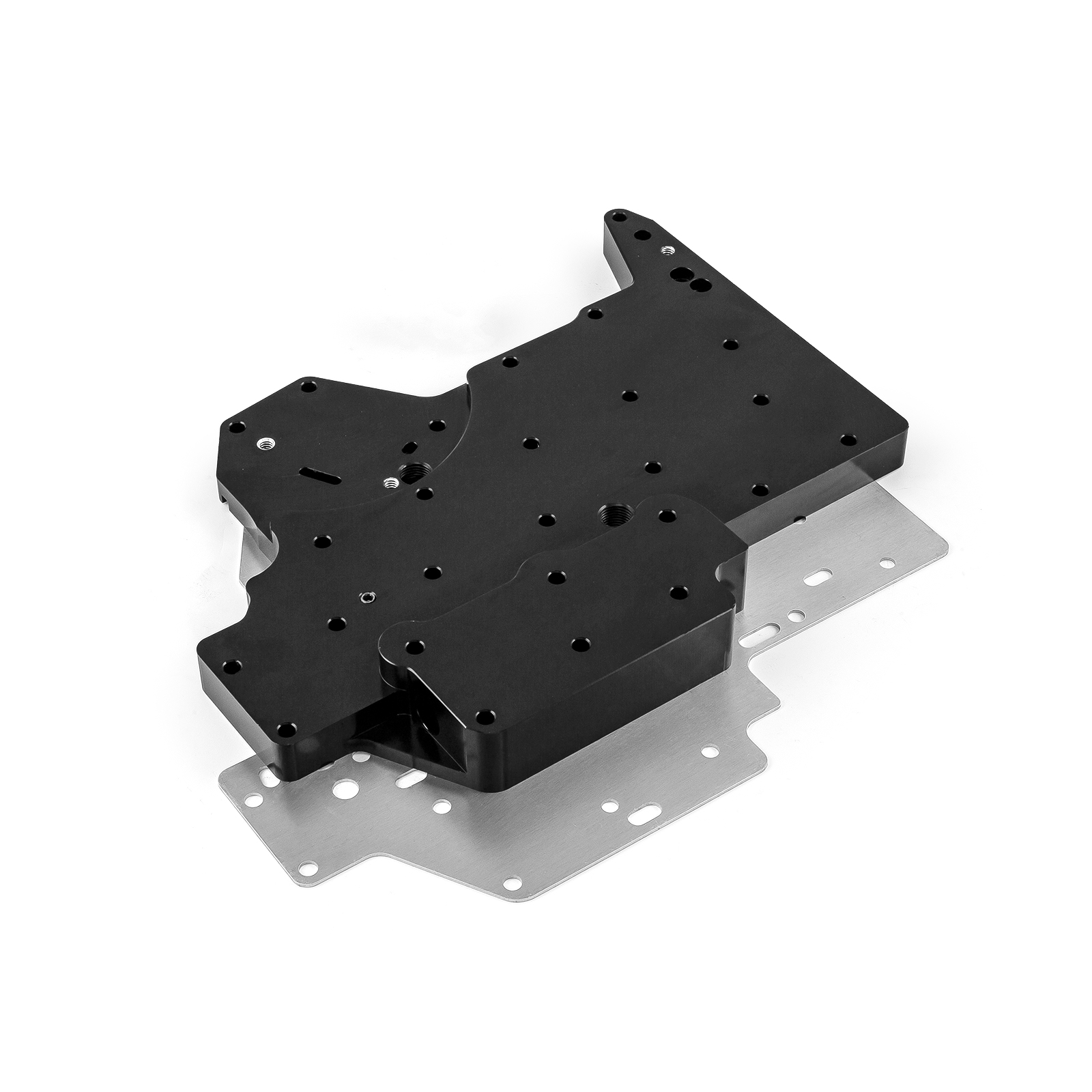 Speedmaster® PCE634.1009.02 GM 4L80 Transmission Billet Aluminum Full Manual Valve Body - Black