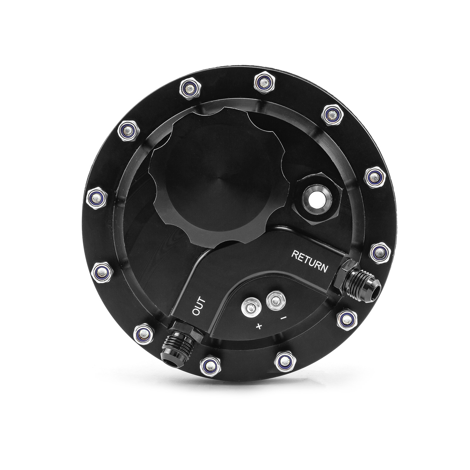 Speedmaster® PCE662.1001 Universal Fit In-Tank Single Electric Fuel Pump Billet Aluminum Black