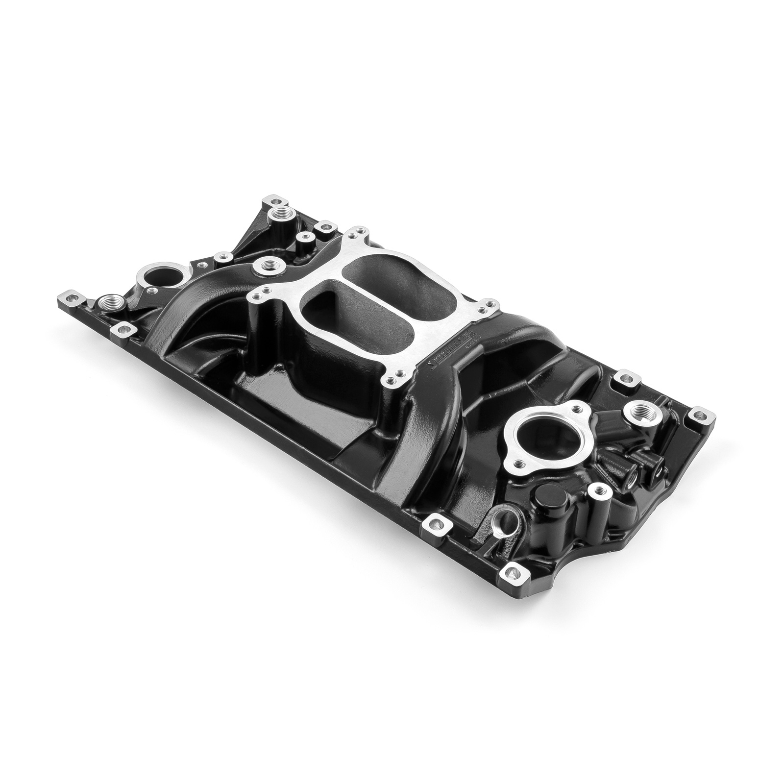 Speedmaster® 1-147-006 Chevy SBC 350 Vortec LowRise Aluminum Intake Manifold [Black]