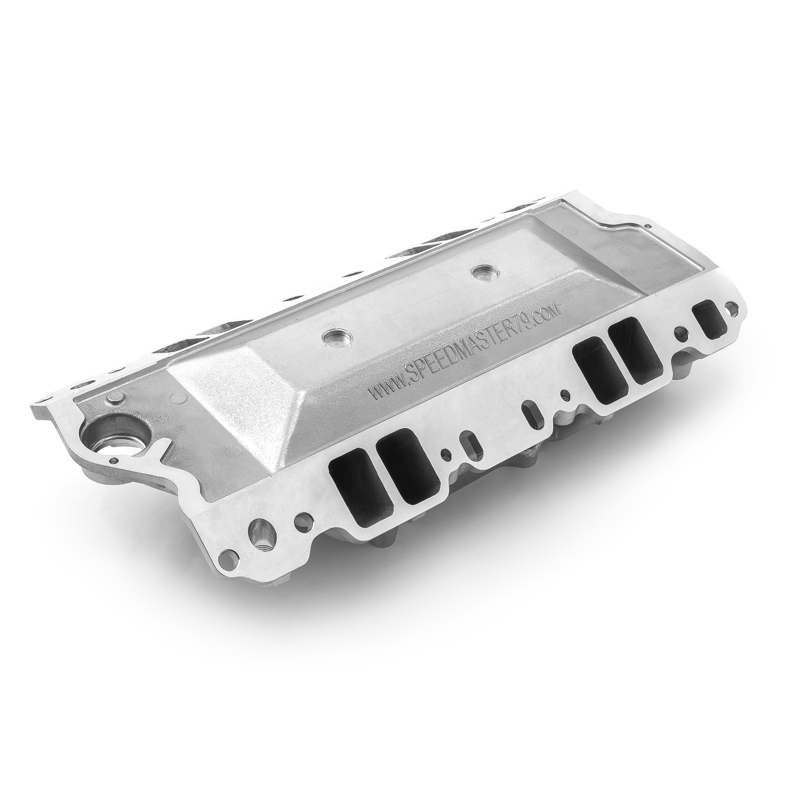 Speedmaster® 1-147-008 Chevy SBC 350 1957-95 MID-AIR™ MidRise Aluminum Intake Manifold [Polished]