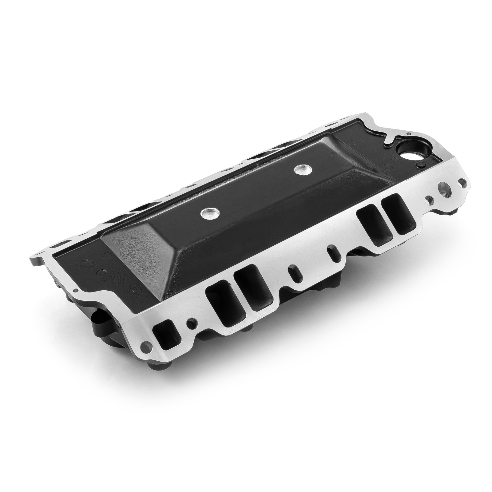 Speedmaster® 1-147-009 Chevy SBC 350 1957-95 MID-AIR™ MidRise Aluminum Intake Manifold [Black]