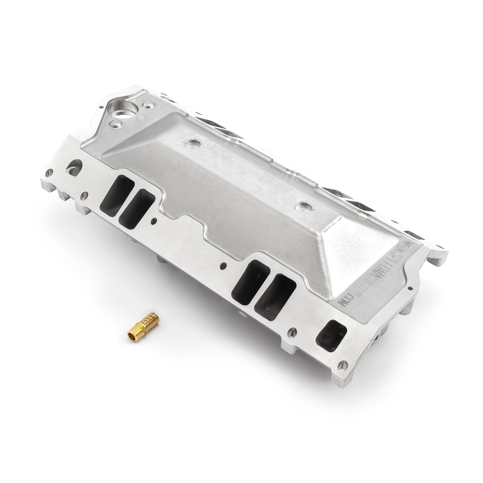 Speedmaster® 1-147-011 Chevy SBC 350 Vortec MID-AIR™ MidRise Aluminum Intake Manifold [Polished]