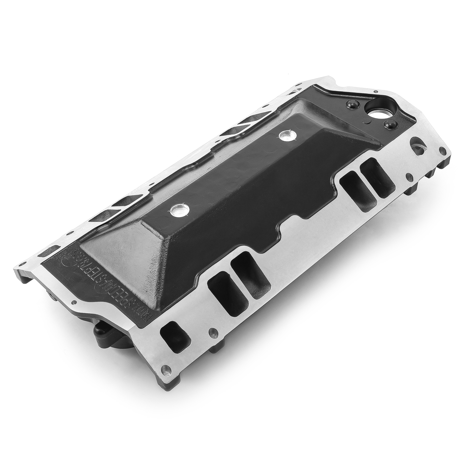 Speedmaster® 1-147-012 Chevy SBC 350 Vortec MID-AIR™ MidRise Aluminum Intake Manifold [Black]