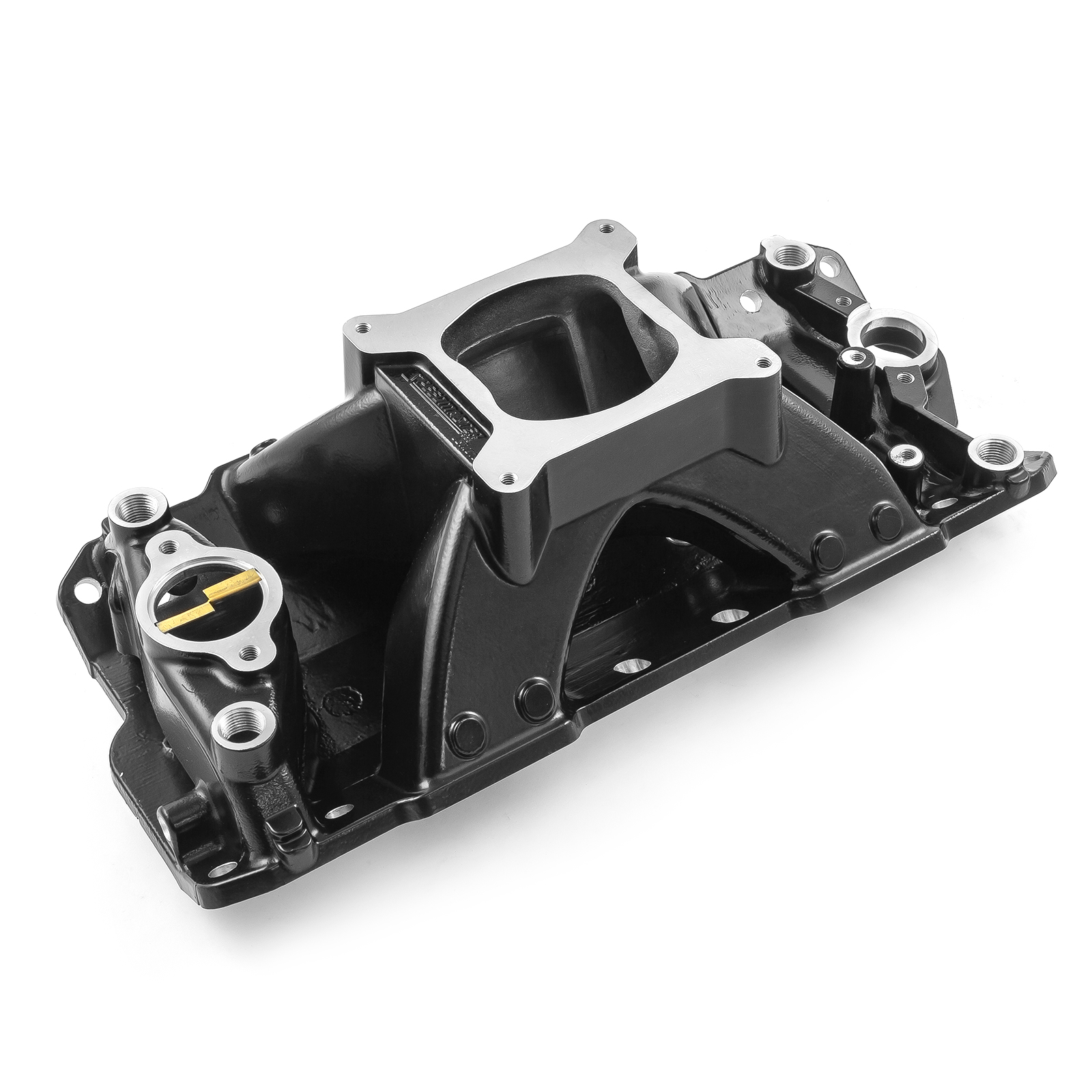 Speedmaster® 1-147-015 Chevy SBC 350 1957-95 HiRise Aluminum Intake Manifold [Black]