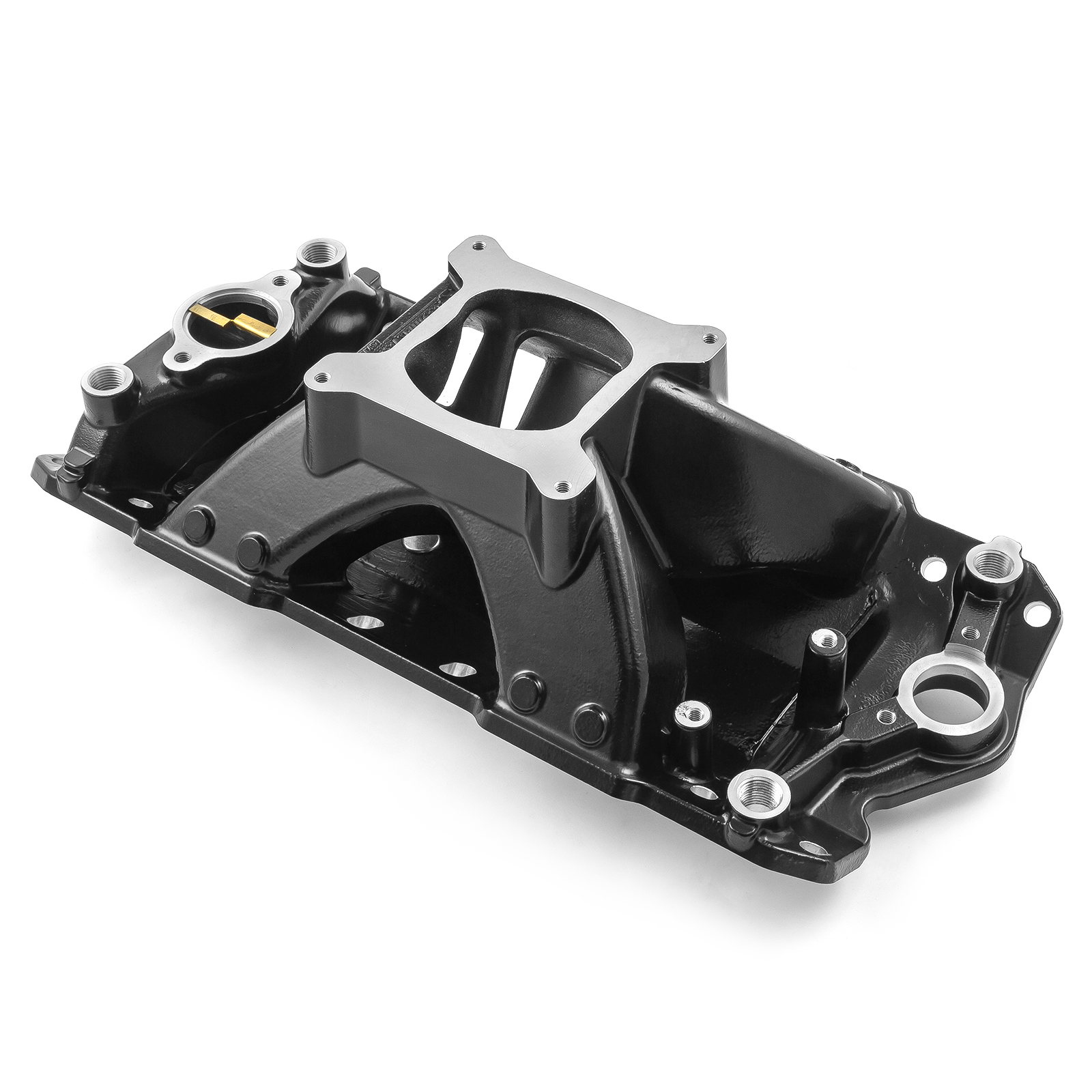 Speedmaster® 1-147-015 Chevy SBC 350 1957-95 HiRise Aluminum Intake Manifold [Black]
