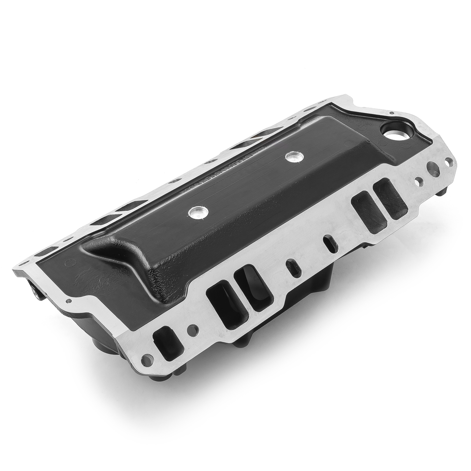 Speedmaster® 1-147-015 Chevy SBC 350 1957-95 HiRise Aluminum Intake Manifold [Black]