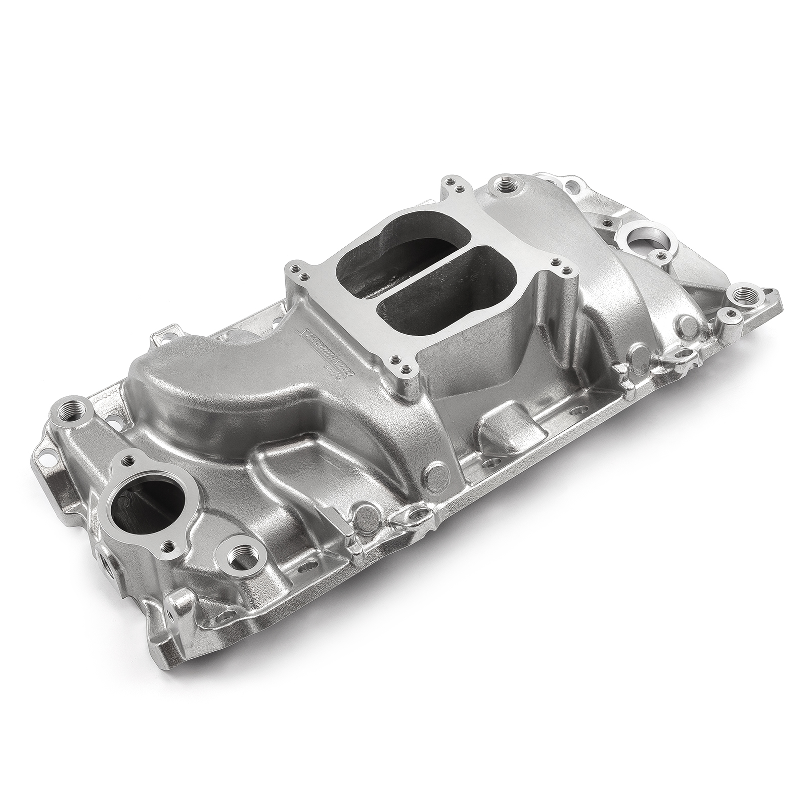 Speedmaster® 1-147-017 Chevy BBC 454 Oval Port LowRise Aluminum Intake Manifold [Polished]