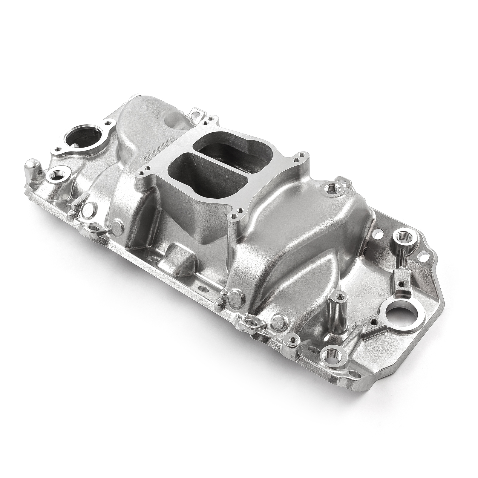 Speedmaster® 1-147-017 Chevy BBC 454 Oval Port LowRise Aluminum Intake Manifold [Polished]