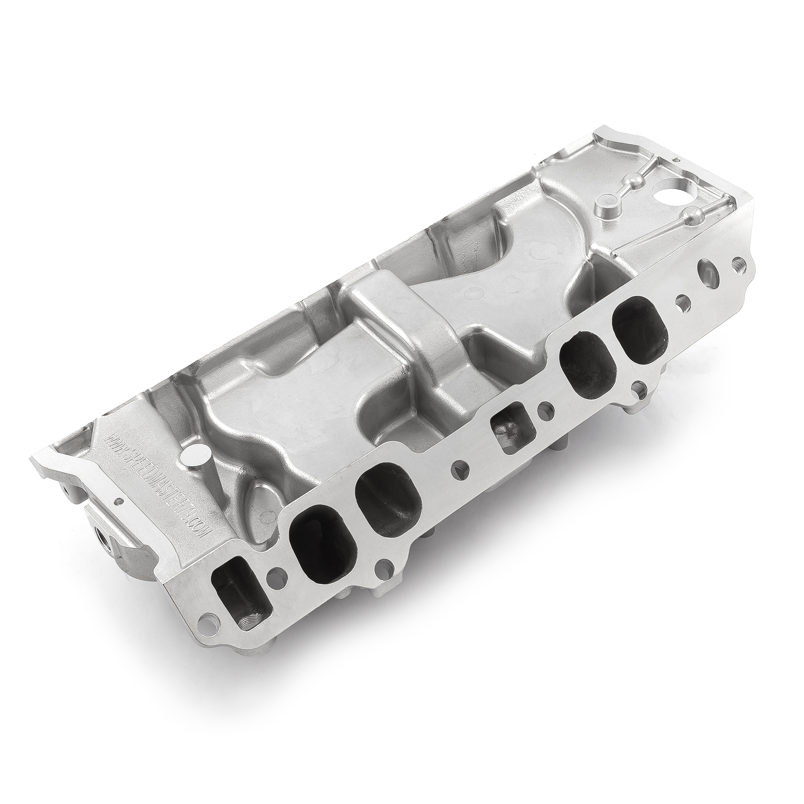 Speedmaster® 1-147-017 Chevy BBC 454 Oval Port LowRise Aluminum Intake Manifold [Polished]