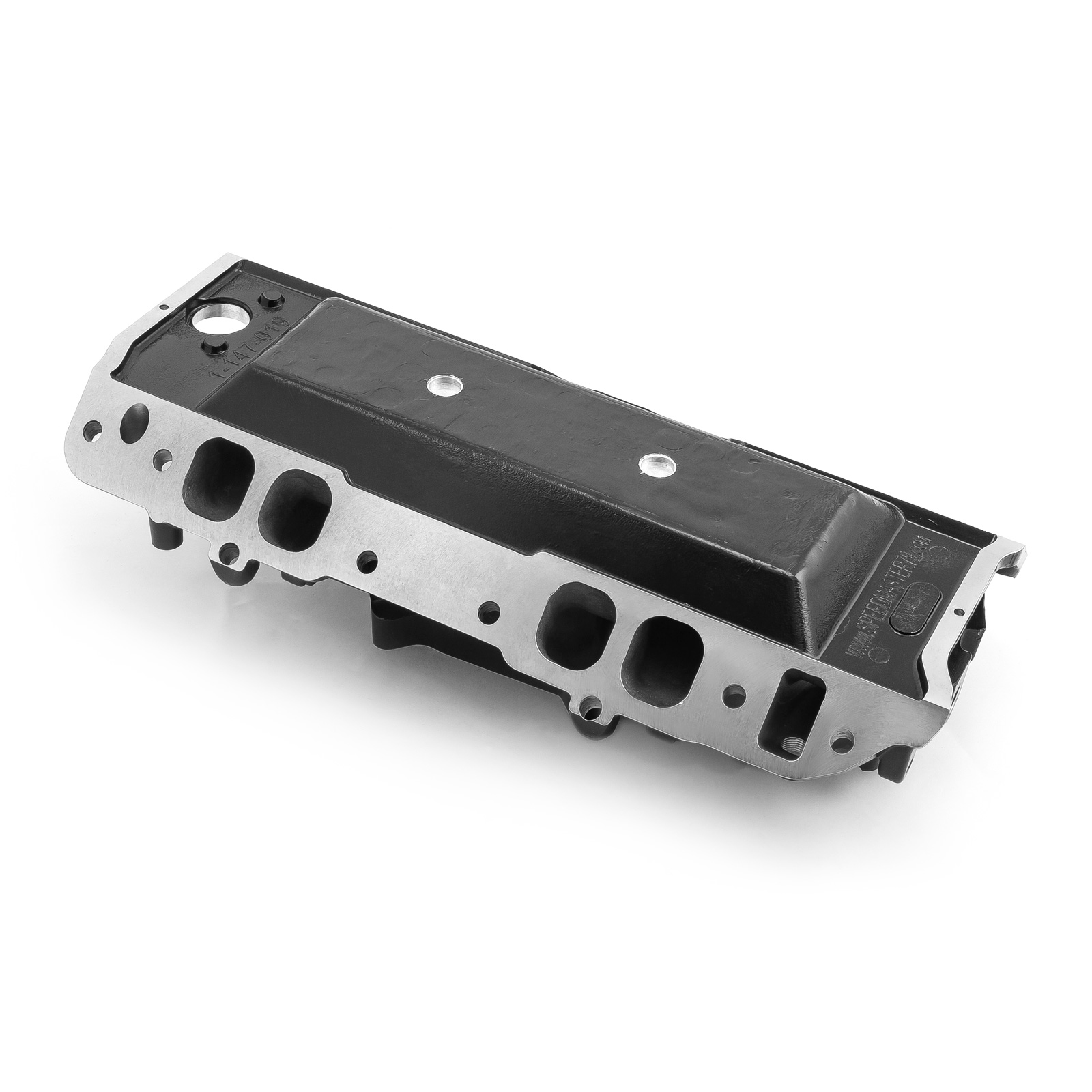 Speedmaster® 1-147-021 Chevy BBC 454 Oval Port MID-AIR™ MidRise Aluminum Intake Manifold [Black]