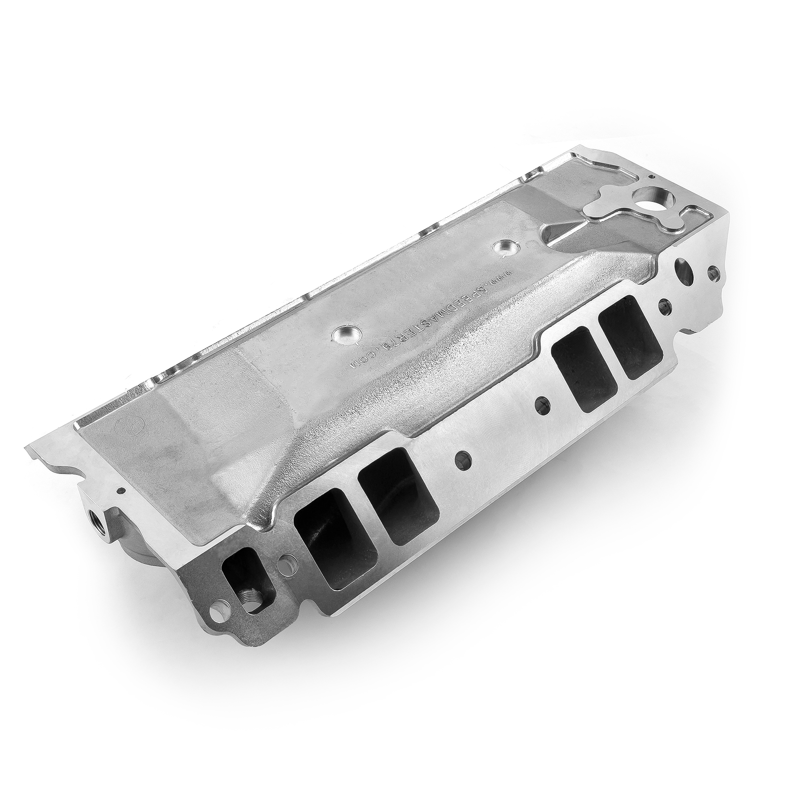 Speedmaster® 1-147-023 Chevy BBC 454 Rect Port HiRise Aluminum Intake Manifold [Polished]