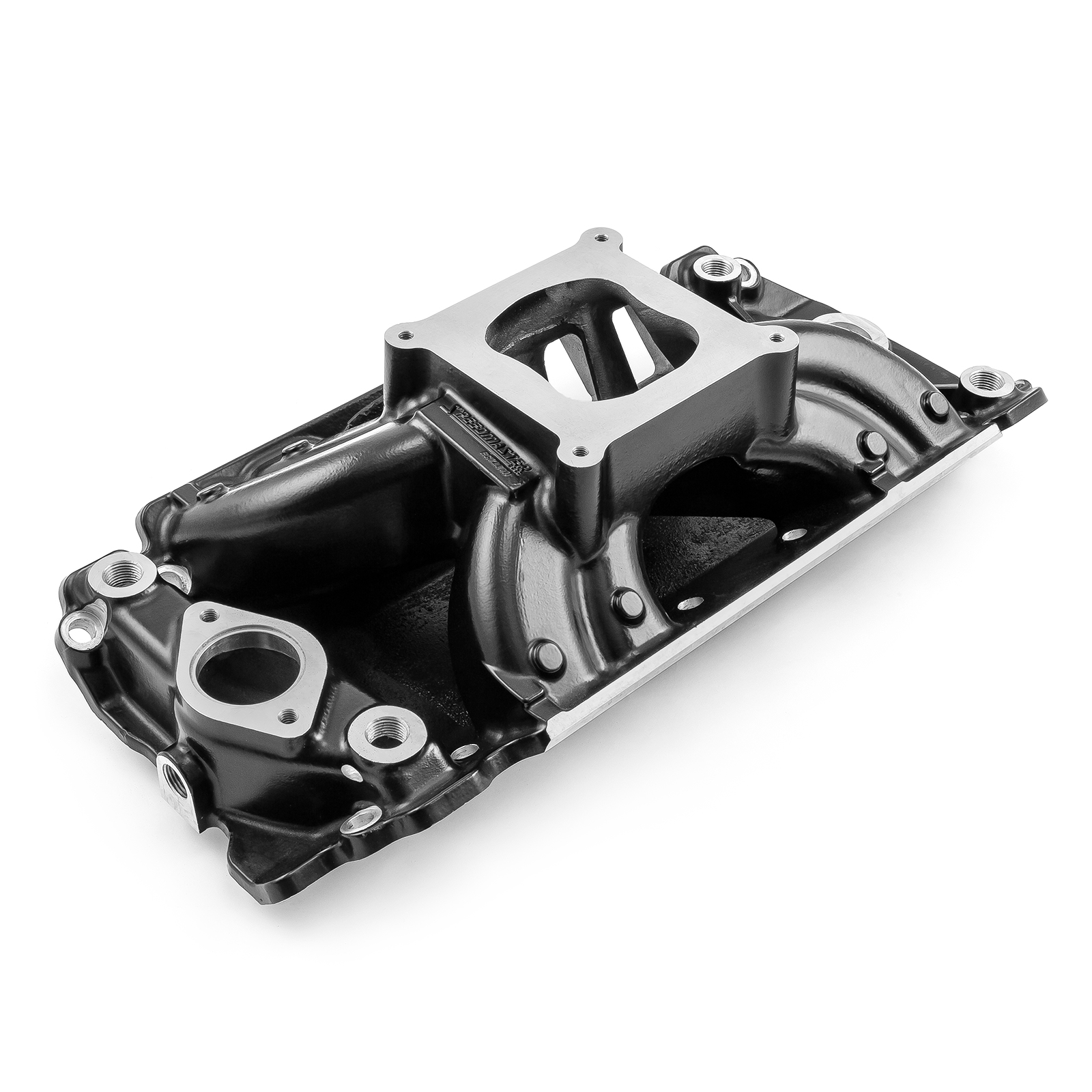 Speedmaster® 1-147-024 Chevy BBC 454 Rect Port HiRise Aluminum Intake Manifold [Black]