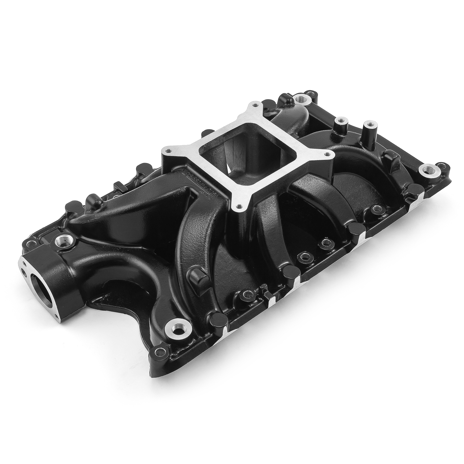 Ford 351W Windsor HiRise Aluminum Intake Manifold [Black]